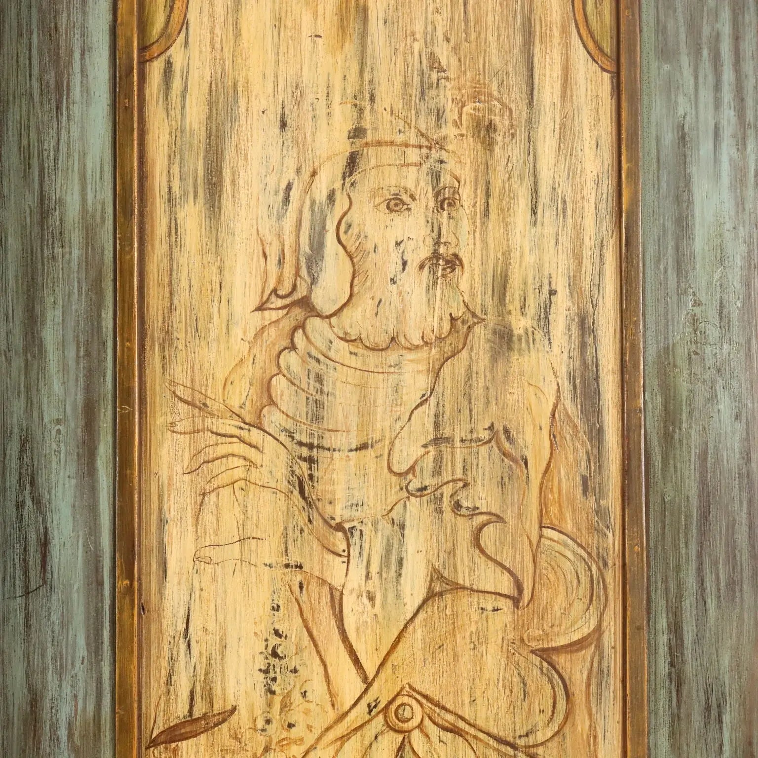 Antique Wardrobe Baroque Style Lacquered Wood XIX Century - Italy, Late XIX Century | Antiques | Wardrobes