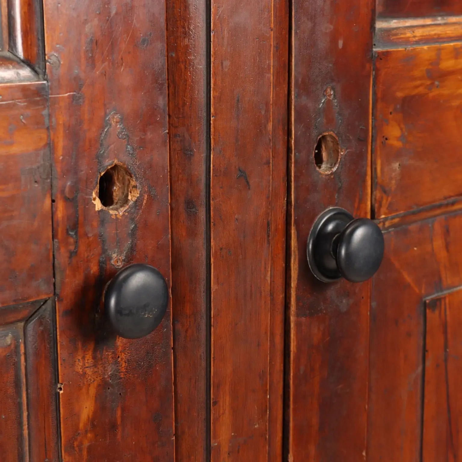 Antique Wardrobe Walnut Poplar 2 Doors Italy XVIII Century - Italy, Late XVIII Century | Antiques | Wardrobes