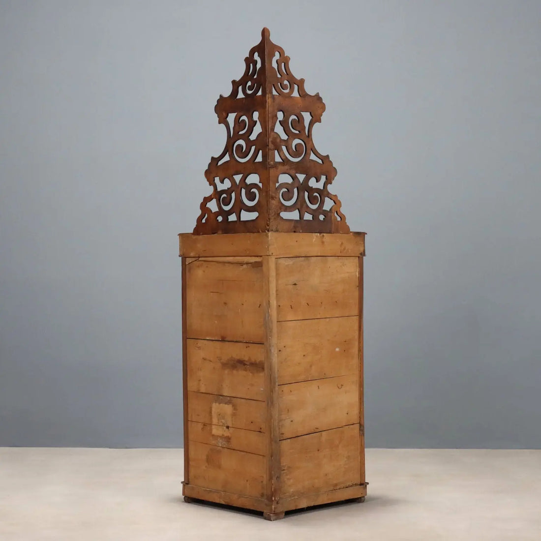 Antique Corner Cupboard Drawer Door Italy Late XIX Century - Italy, Late XIX Century | Antiques | 