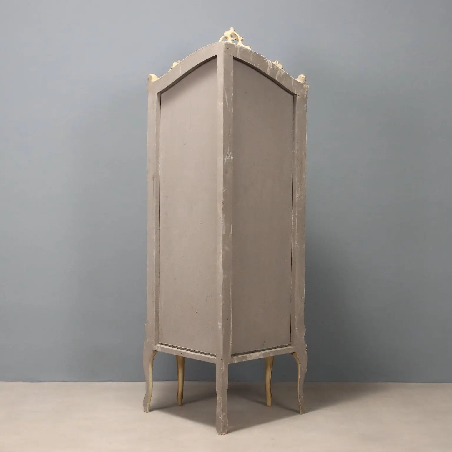 Antique Corner Cabinet Baroque Style Lacquered Wood XX Century - Italy, XX Century | Antiques | 
