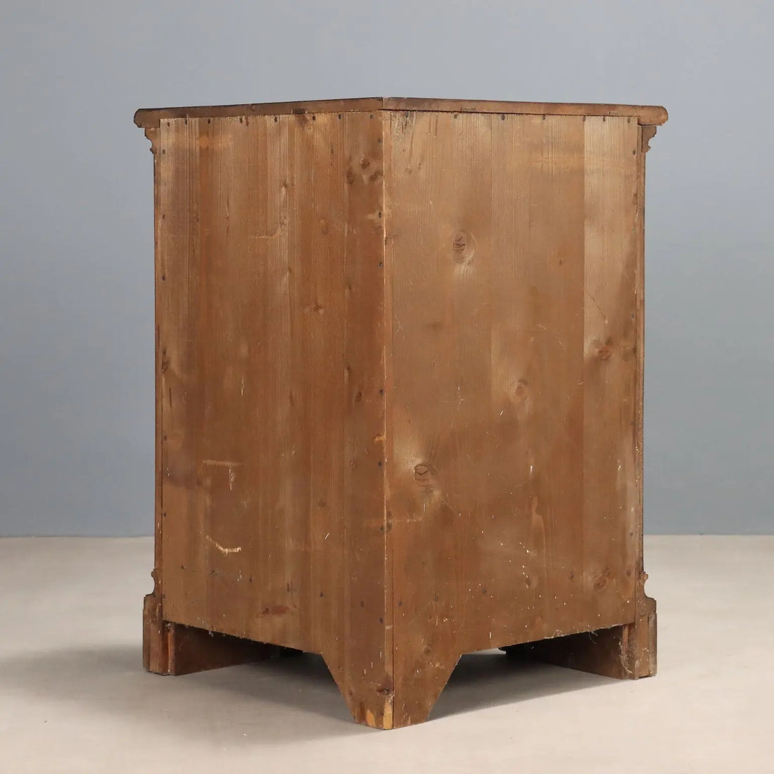 Antique Corner Cabinet Baroque Style Walnut Mid XX Century