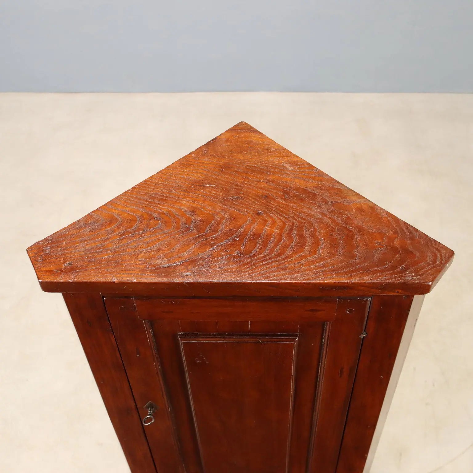 19th Century Walnut and Chestnut Corner Cabinet