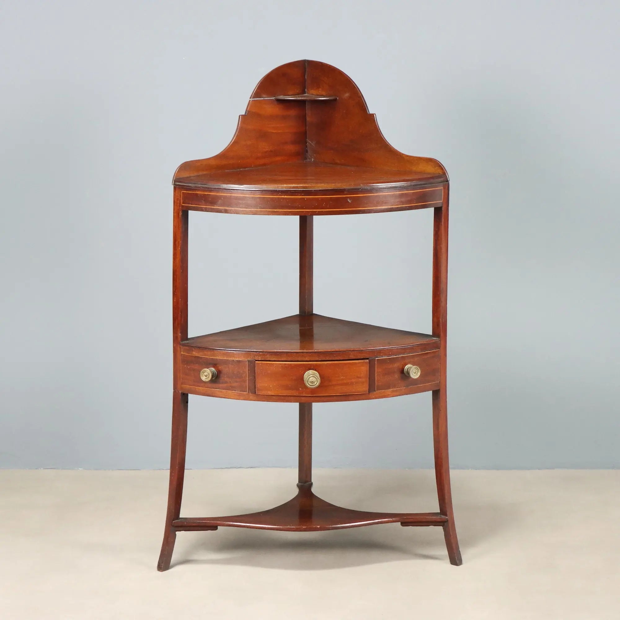 Antique Corner Cupboard Maple United Kingdom XIX Century