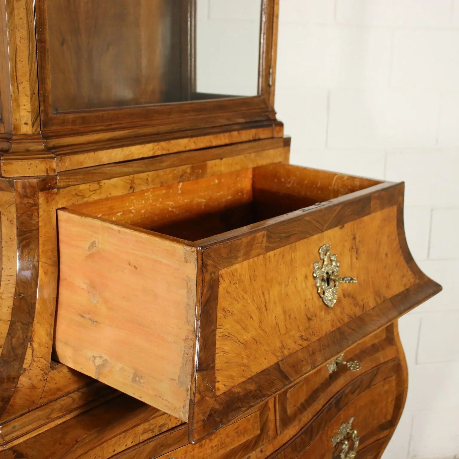 Large Barocchetto Emiliano Chest in Burl