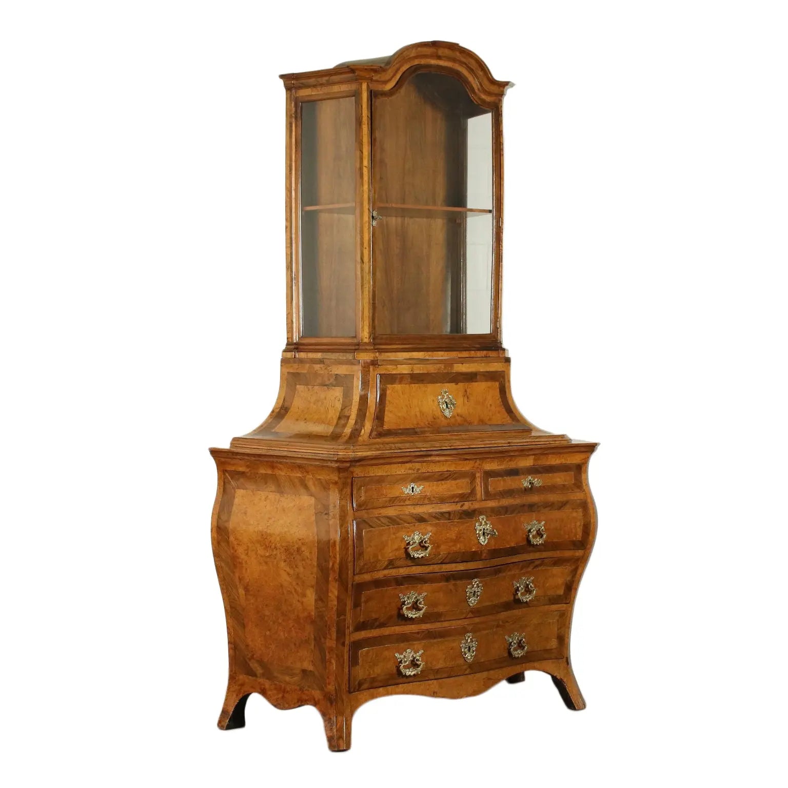 Large Barocchetto Emiliano Chest in Burl
