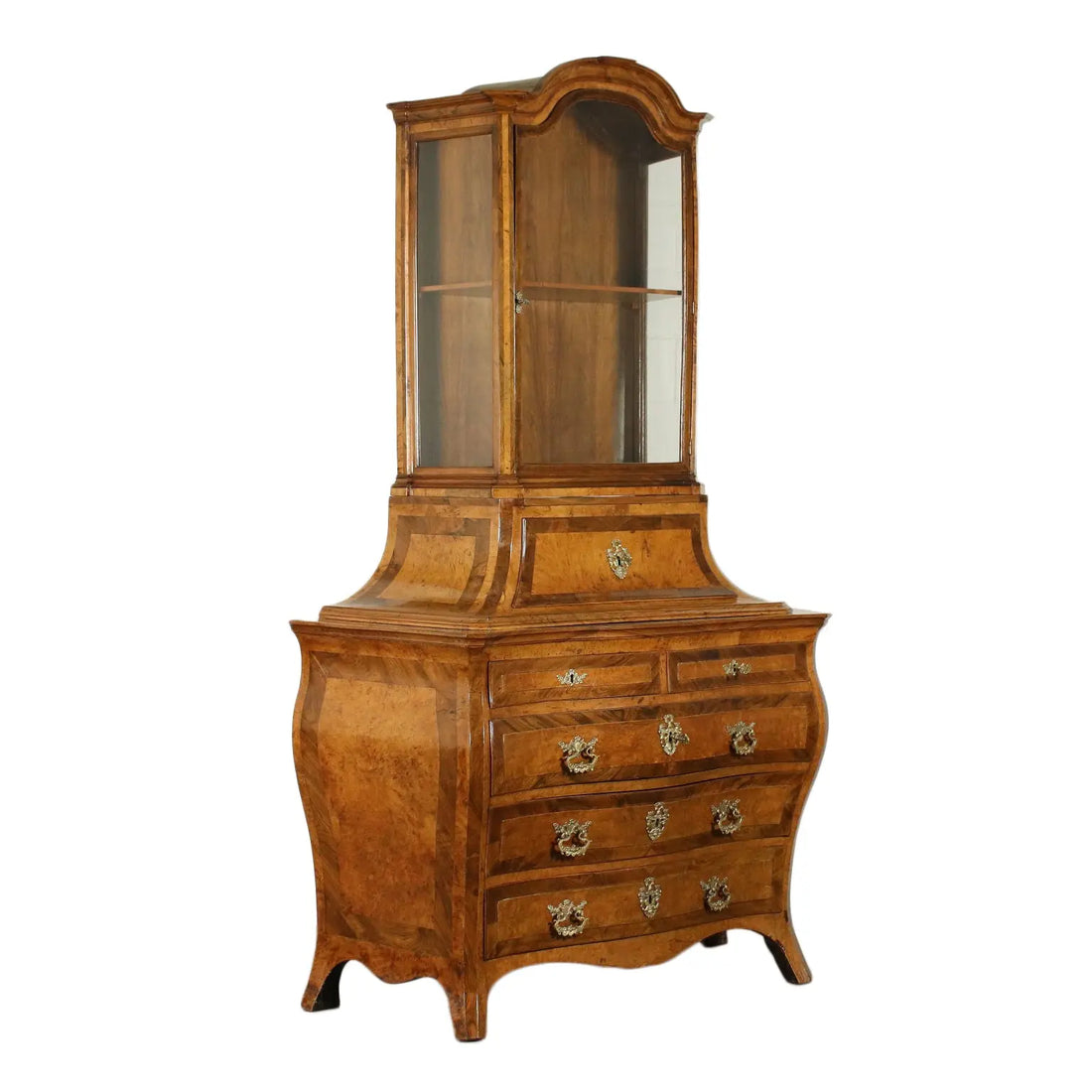 Large Barocchetto Emiliano Chest in Burl