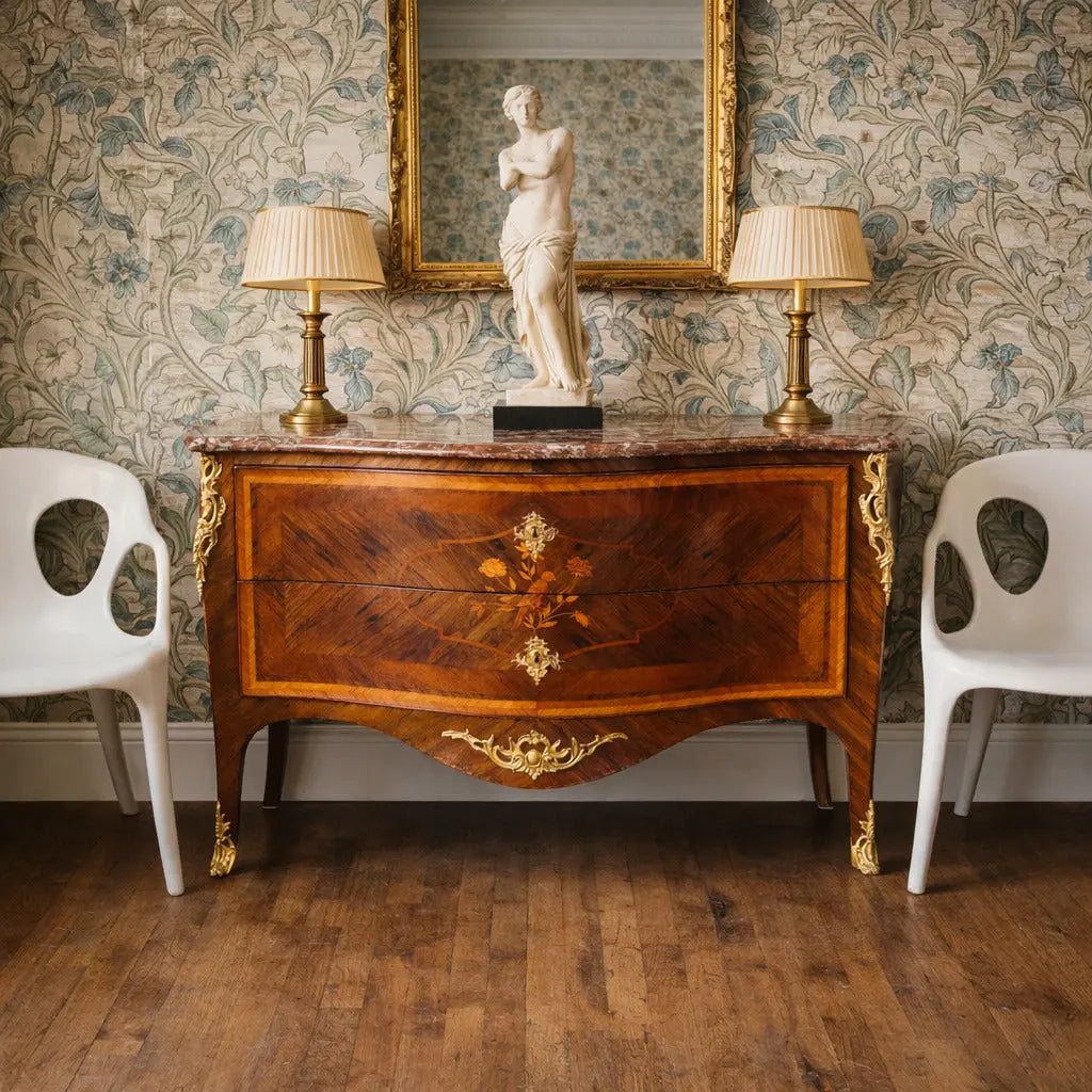 Neapolitan Chest Of Drawers Rococo Red Marble Poplar Bronze Italy 1700 - Naples Third Quarter XVIII Century | Antiques | Chest of Drawers & Commodes