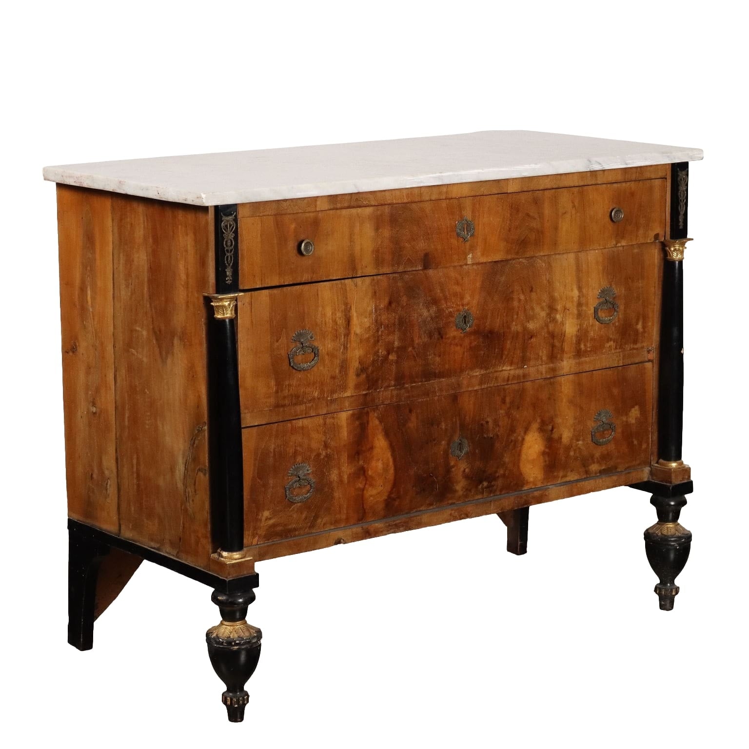 Antique Chest of Drawers Restoration Mahogany Fir Italy XIX Century - Tuscany, Late XIX Century | Antiques  Chest of Drawers & Commodes