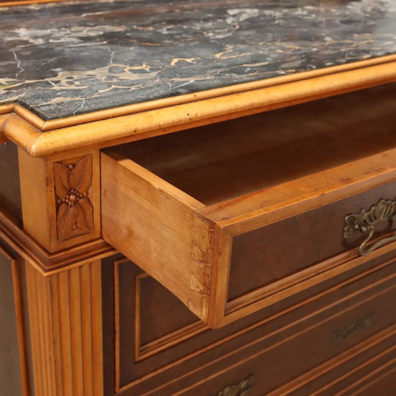 Antique Art Nouveau Chest of Drawers Cherry Italy XIX Century - Italy, Mid XIX Century | Antiques | Chest of Drawers & Commodes