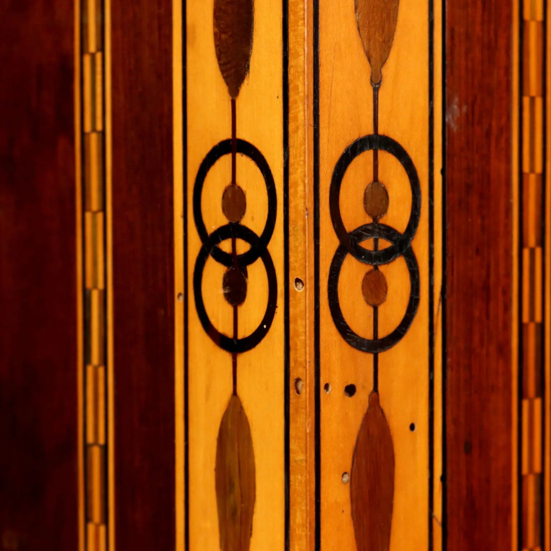 Tuscan Neoclassical Suite in Walnut and White Marble