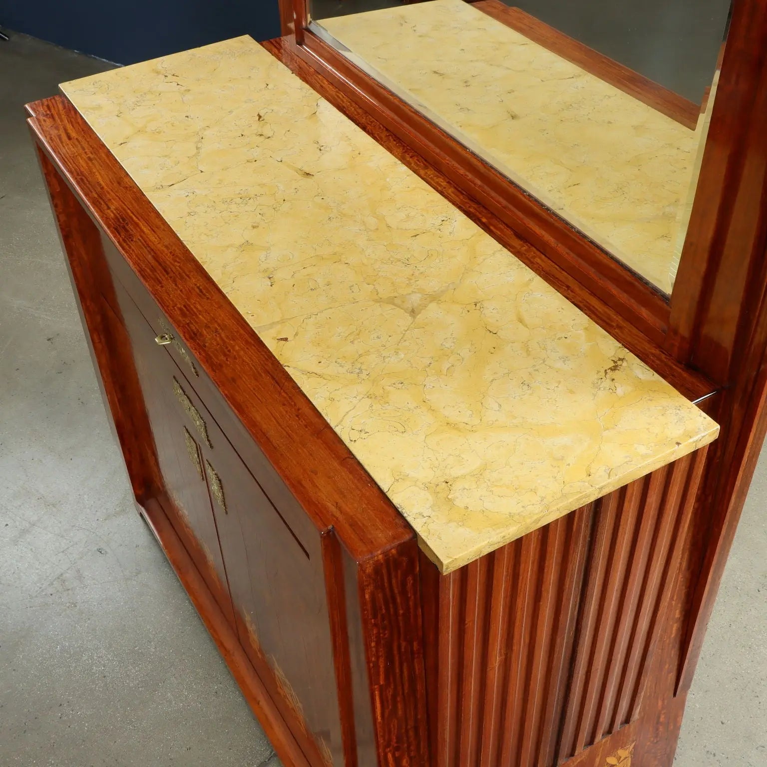 Antique Chest of Drawers Carlo Zen Art Nouveau 1902
