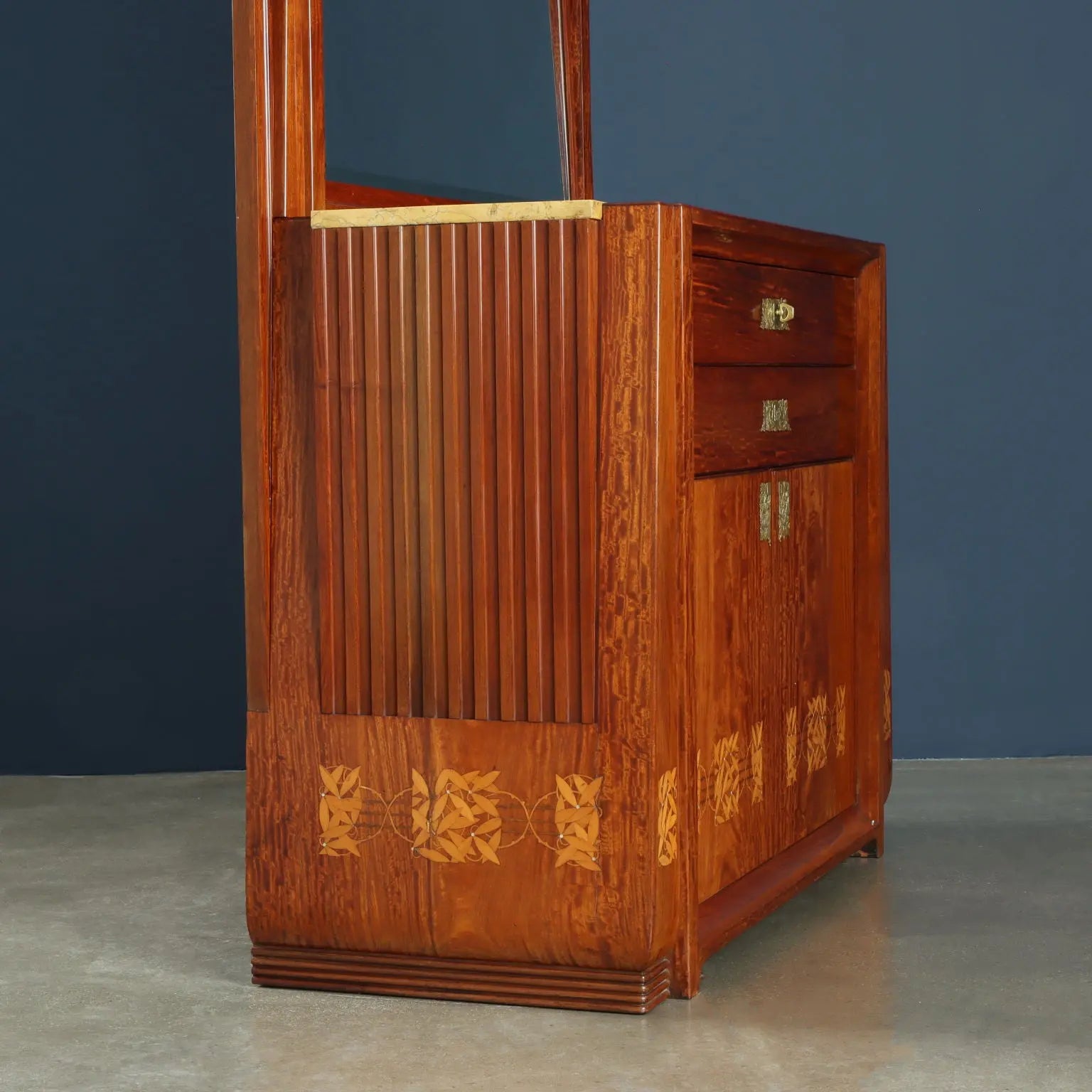 Antique Chest of Drawers Carlo Zen Art Nouveau 1902