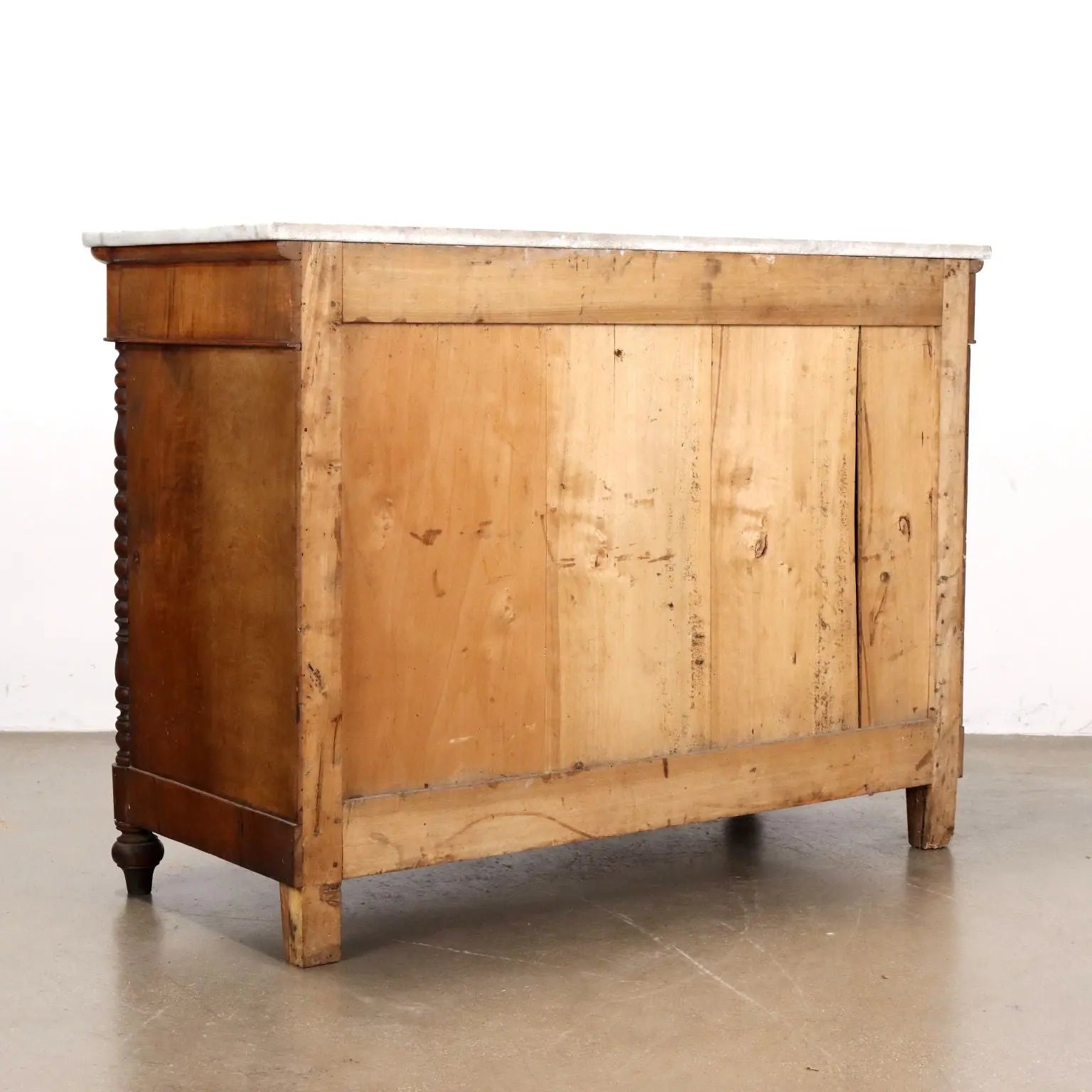 Antique Chest of Drawers Louis Philippe Walnut XIX Century - Piedmont, Late XIX Century | Antiques | Chest of Drawers & Commodes