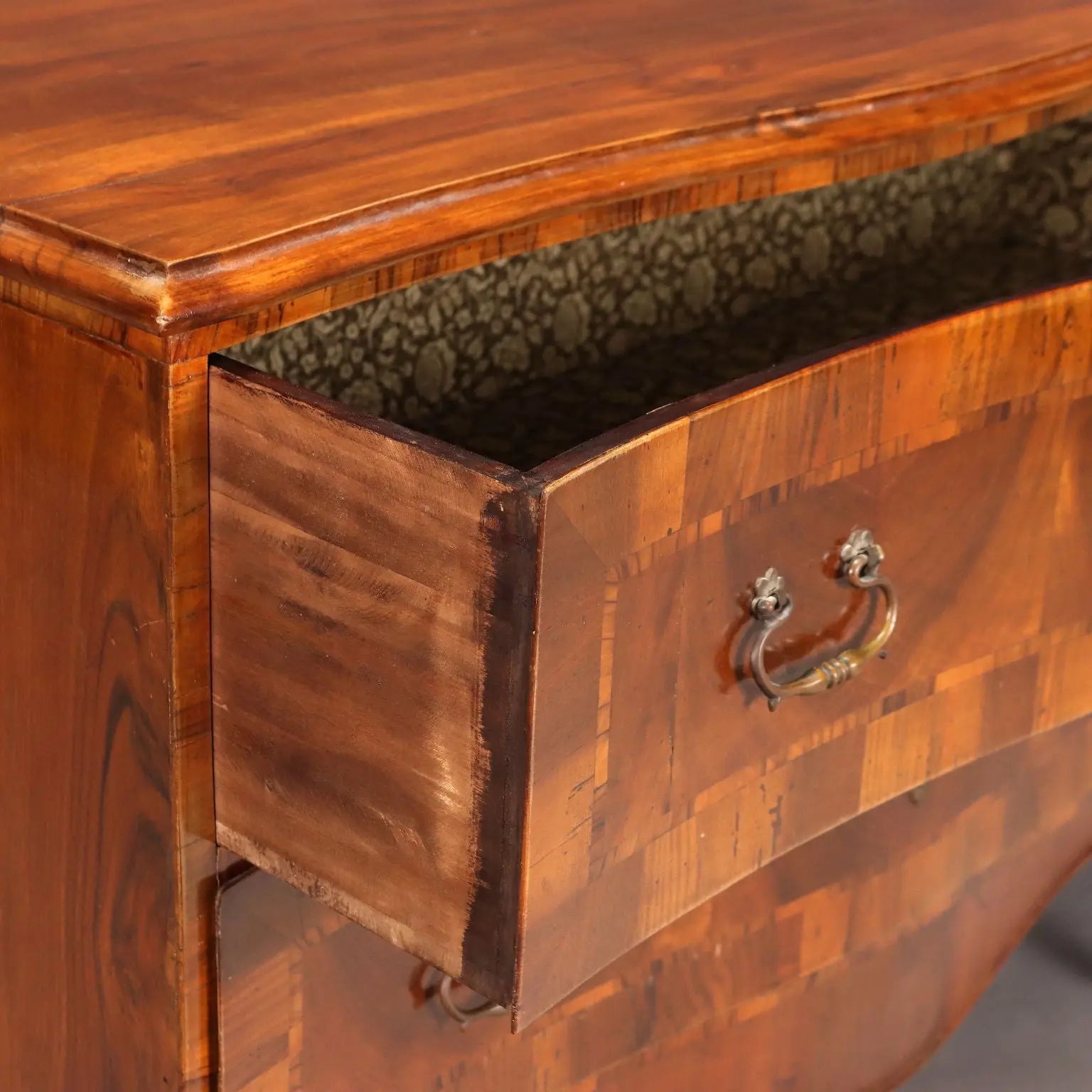 Antique Chest of Drawers Baroque Walnut 2 Drawers XX Century - Italy, Mid XX Century | Antiques | Chest of Drawers & Commodes