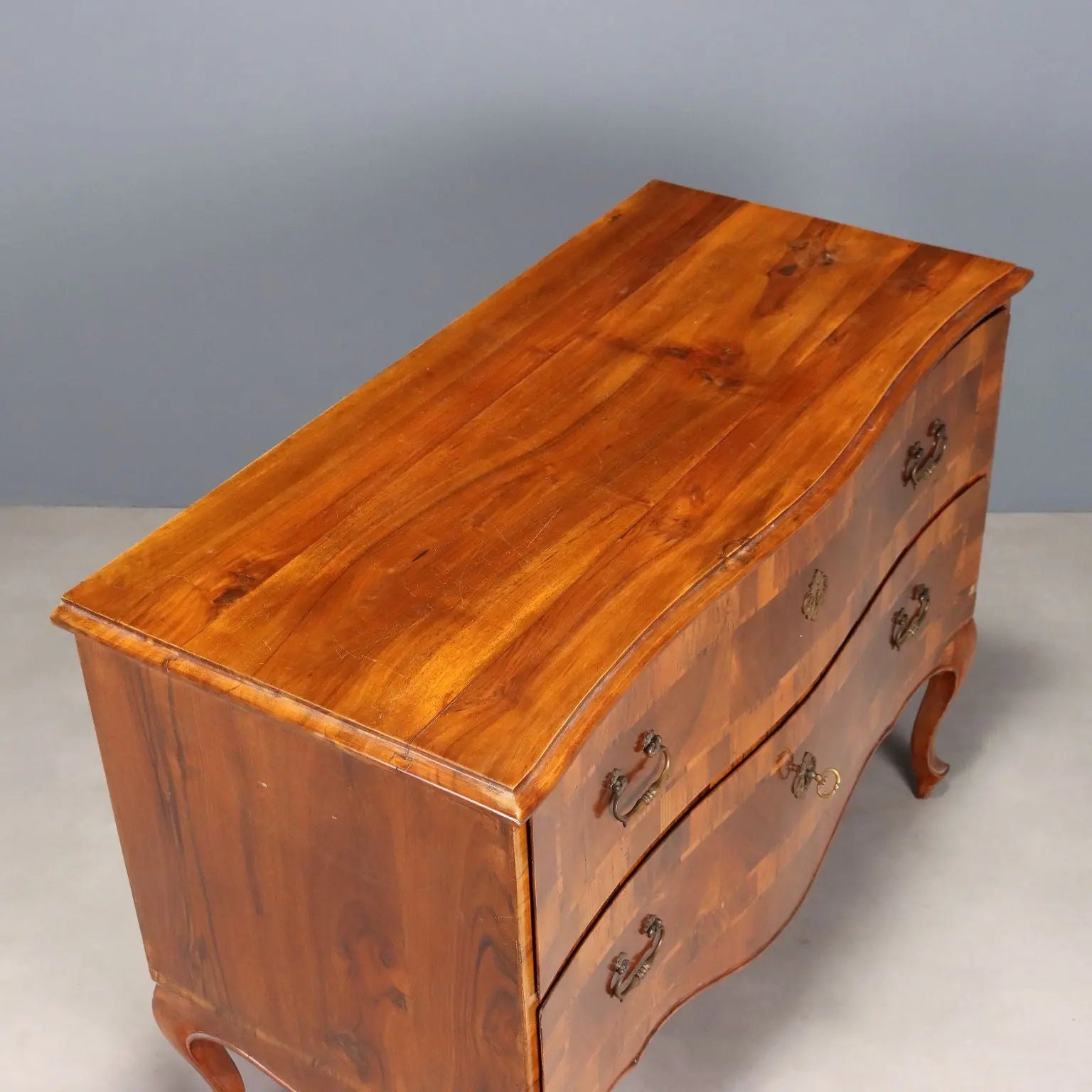 Antique Chest of Drawers Baroque Walnut 2 Drawers XX Century - Italy, Mid XX Century | Antiques | Chest of Drawers & Commodes