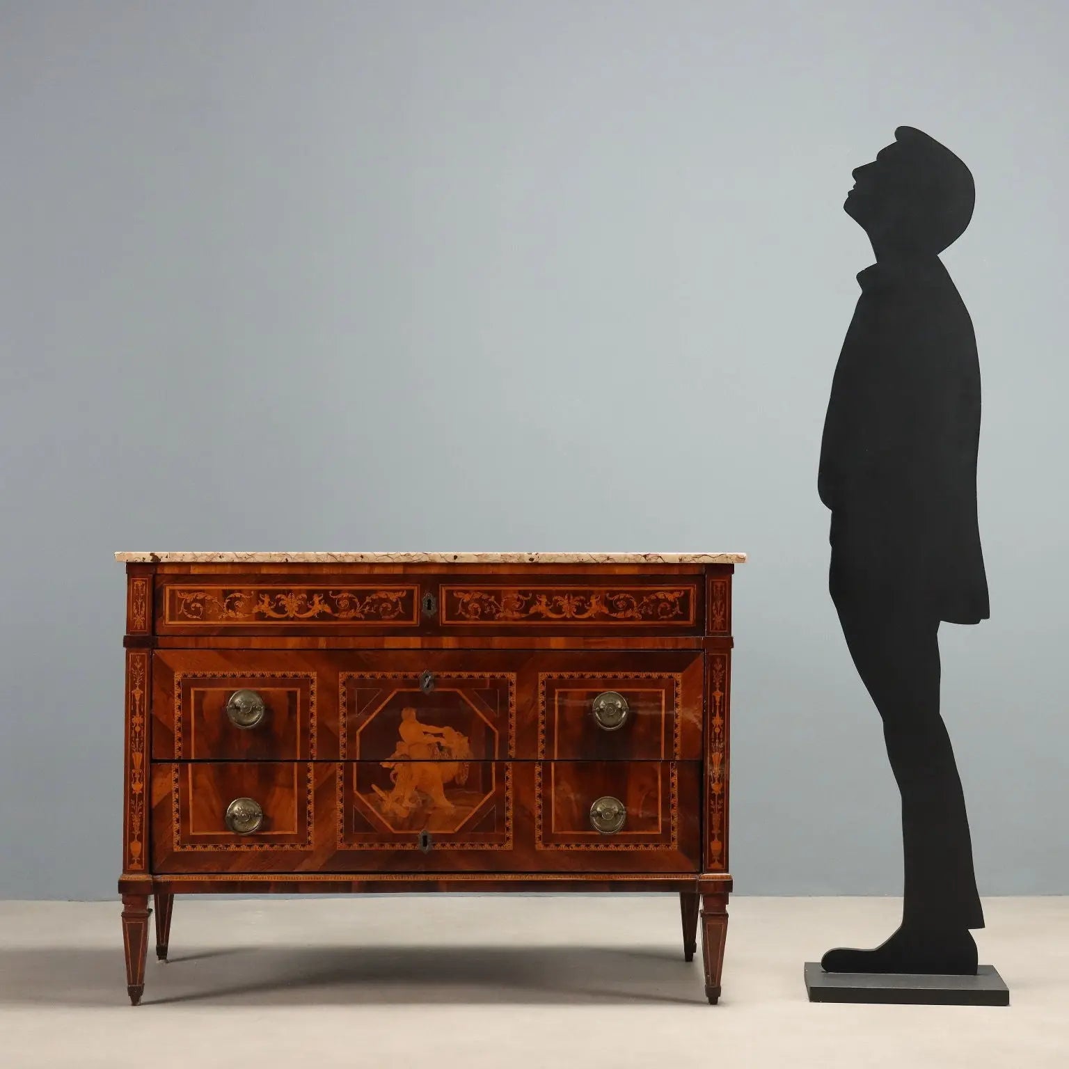 Antique Chest of Drawers Neoclassical 3 Drawers Italy XVIII Century - Italy, Late XVIII Century | Antiques | Chest of Drawers & Commodes