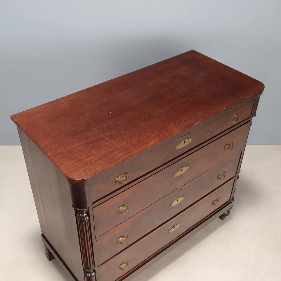 Louis Philippe Mahogany Dresser - 19th Century