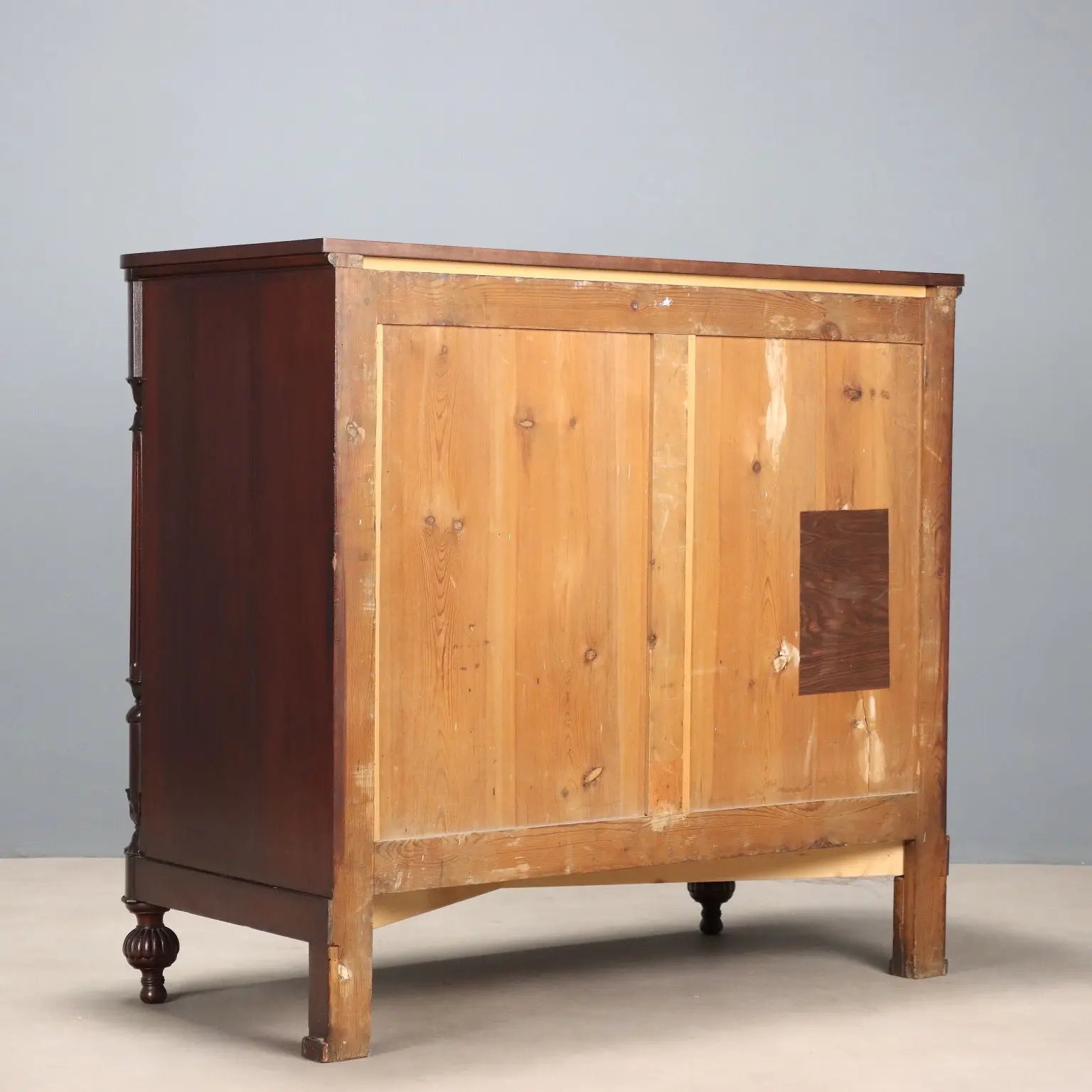 Antique Chest of Drawers Mahogany 4 Drawers XIX Century - Italy, Late XIX Century | Antiques | Chest of Drawers & Commodes
