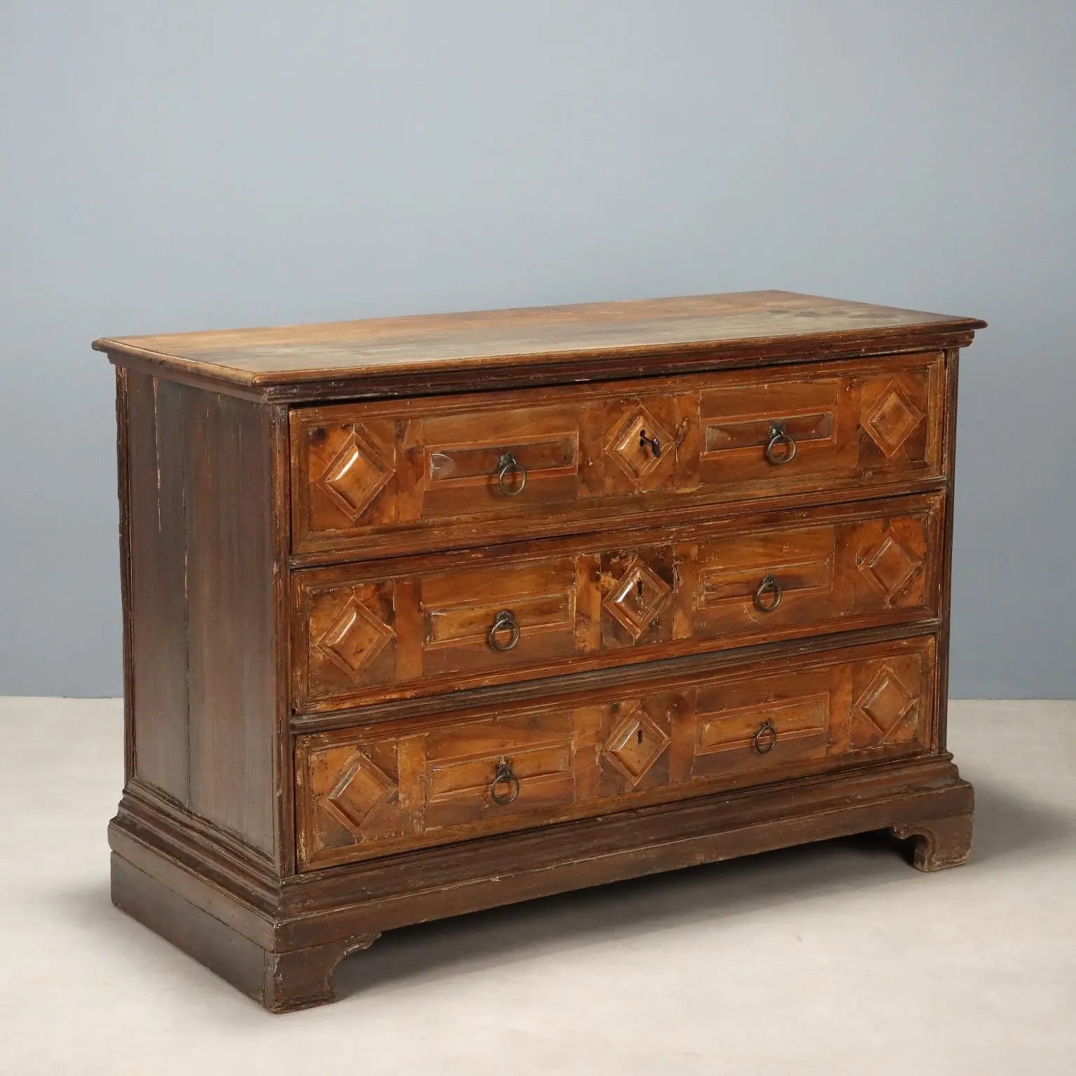 Baroque Walnut Canterano, Veneto 18th Century