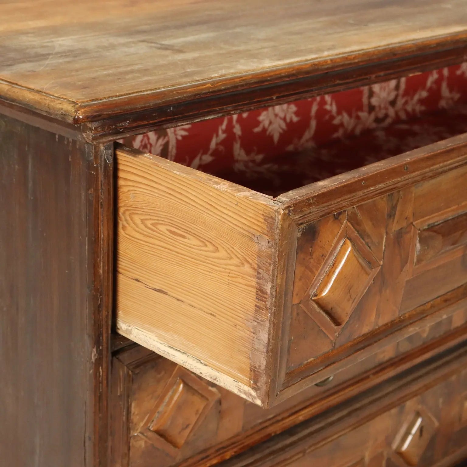 Baroque Walnut Canterano, Veneto 18th Century