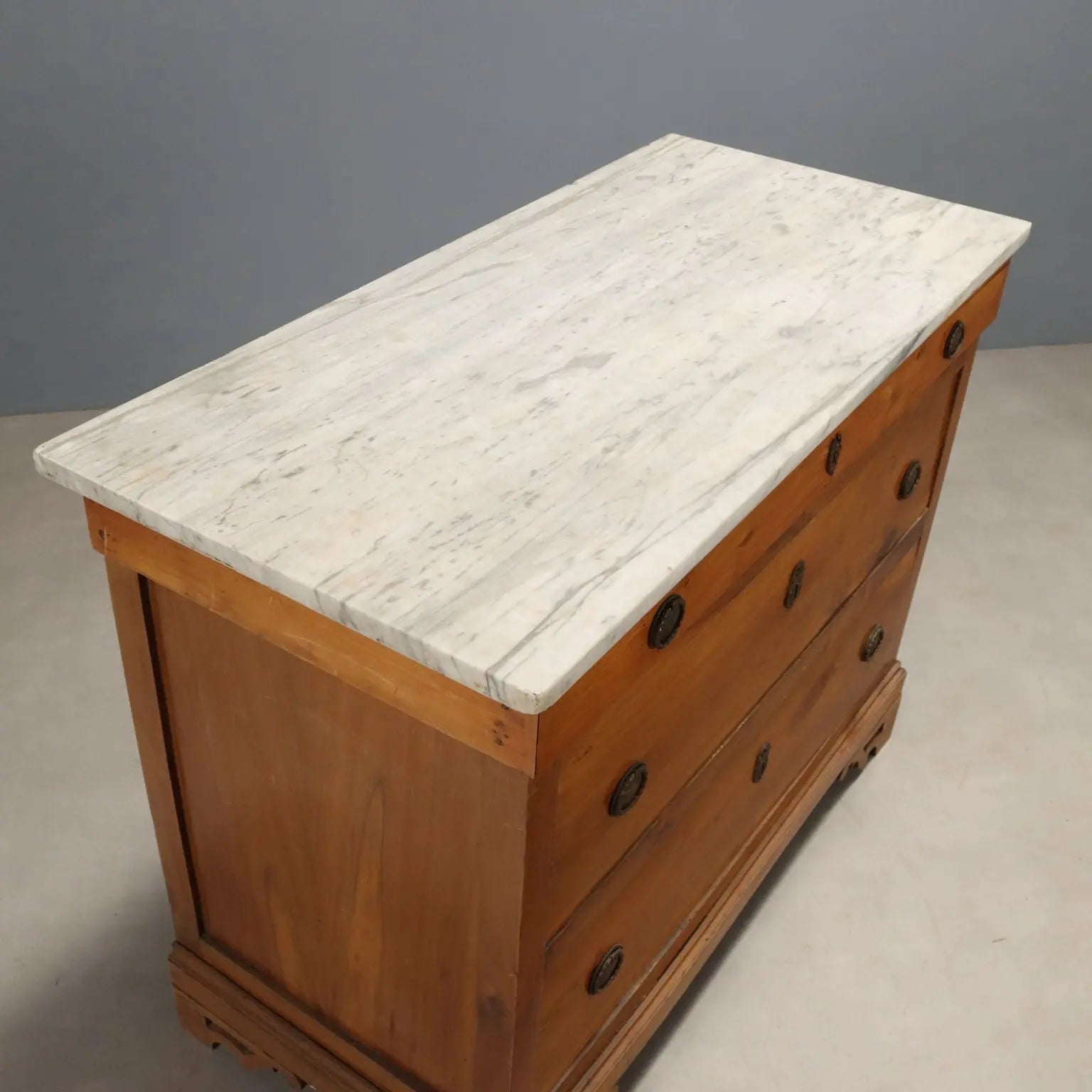 Antique Chest of Drawers Cherrywood 3 Drawers XIX Century - Italy, XIX Century | Antiques | Chest of Drawers & Commodes