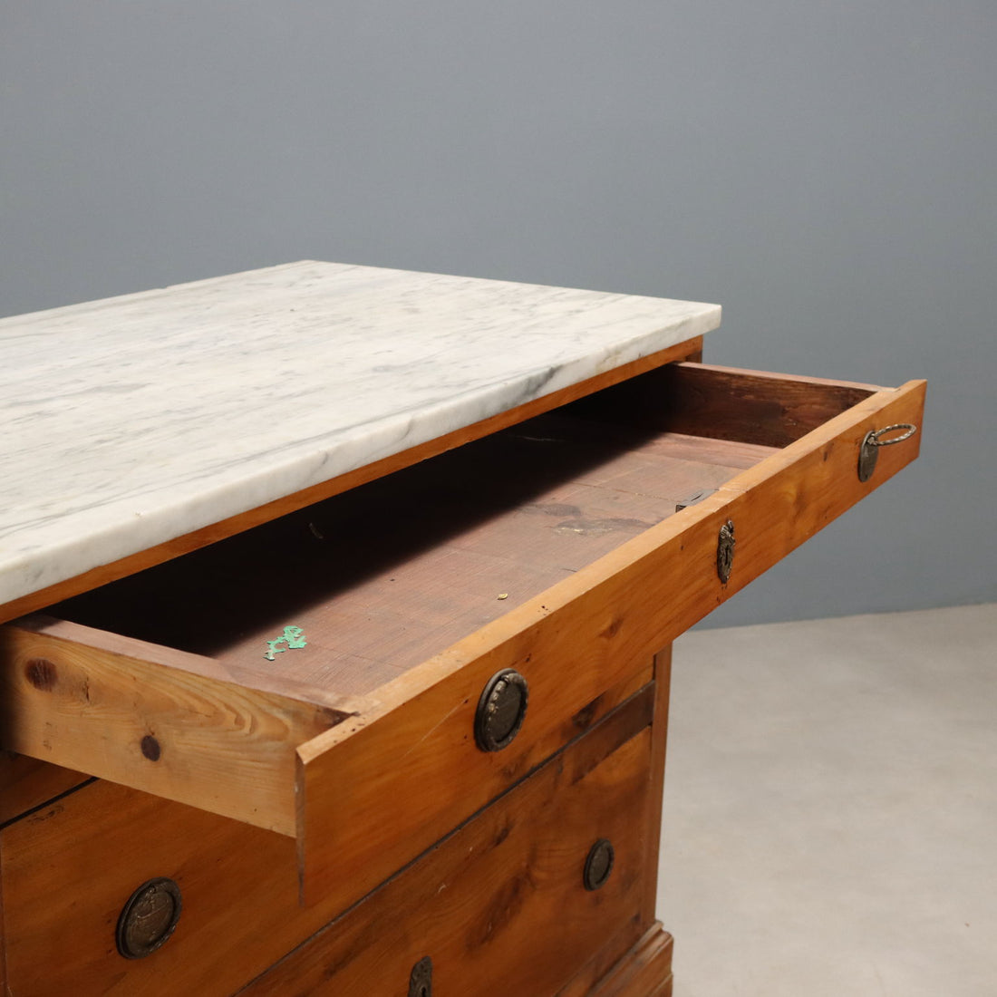 Antique Chest of Drawers Cherrywood 3 Drawers XIX Century