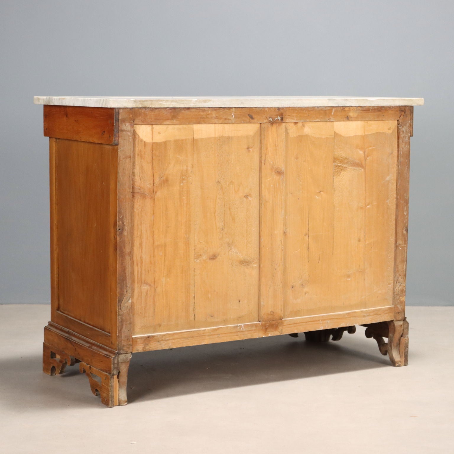 Antique Chest of Drawers Cherrywood 3 Drawers XIX Century