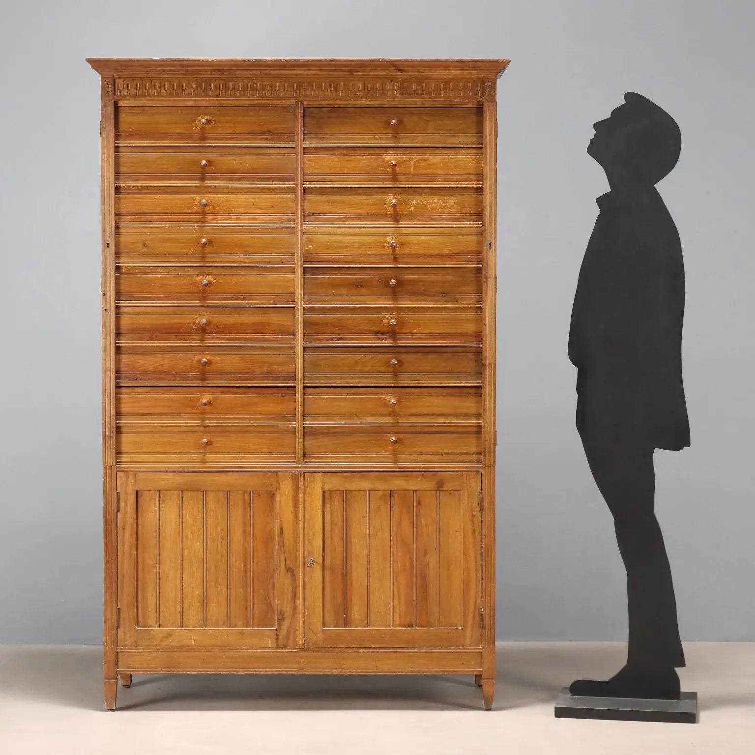 Antique Chest of Drawers Walnut 18 Drawers Italy XX Century - Italy, Early XX Century | Antiques | Chest of Drawers & Commodes