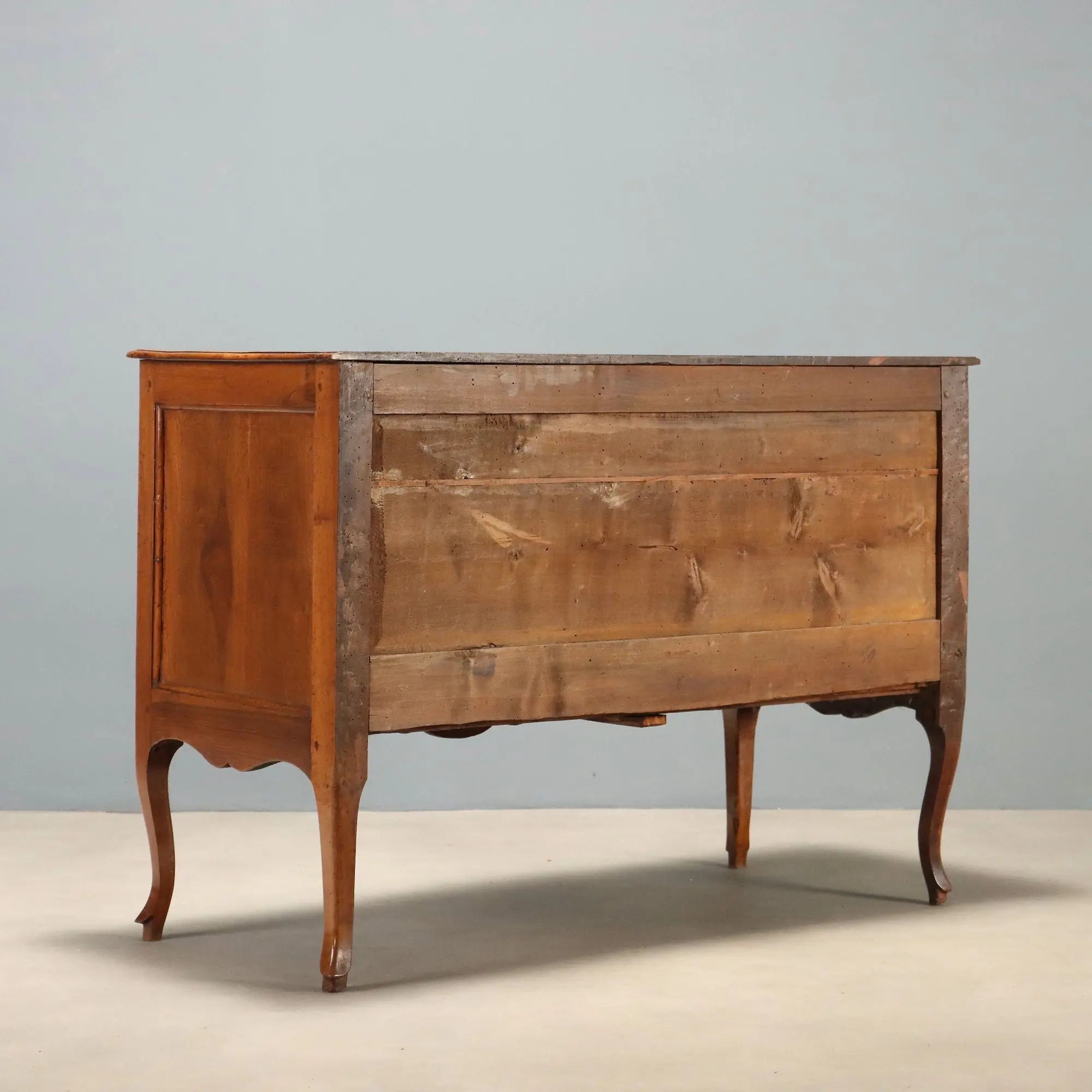Antique Chest of Drawers Baroque Walnut Bronze Italy XVIII Century