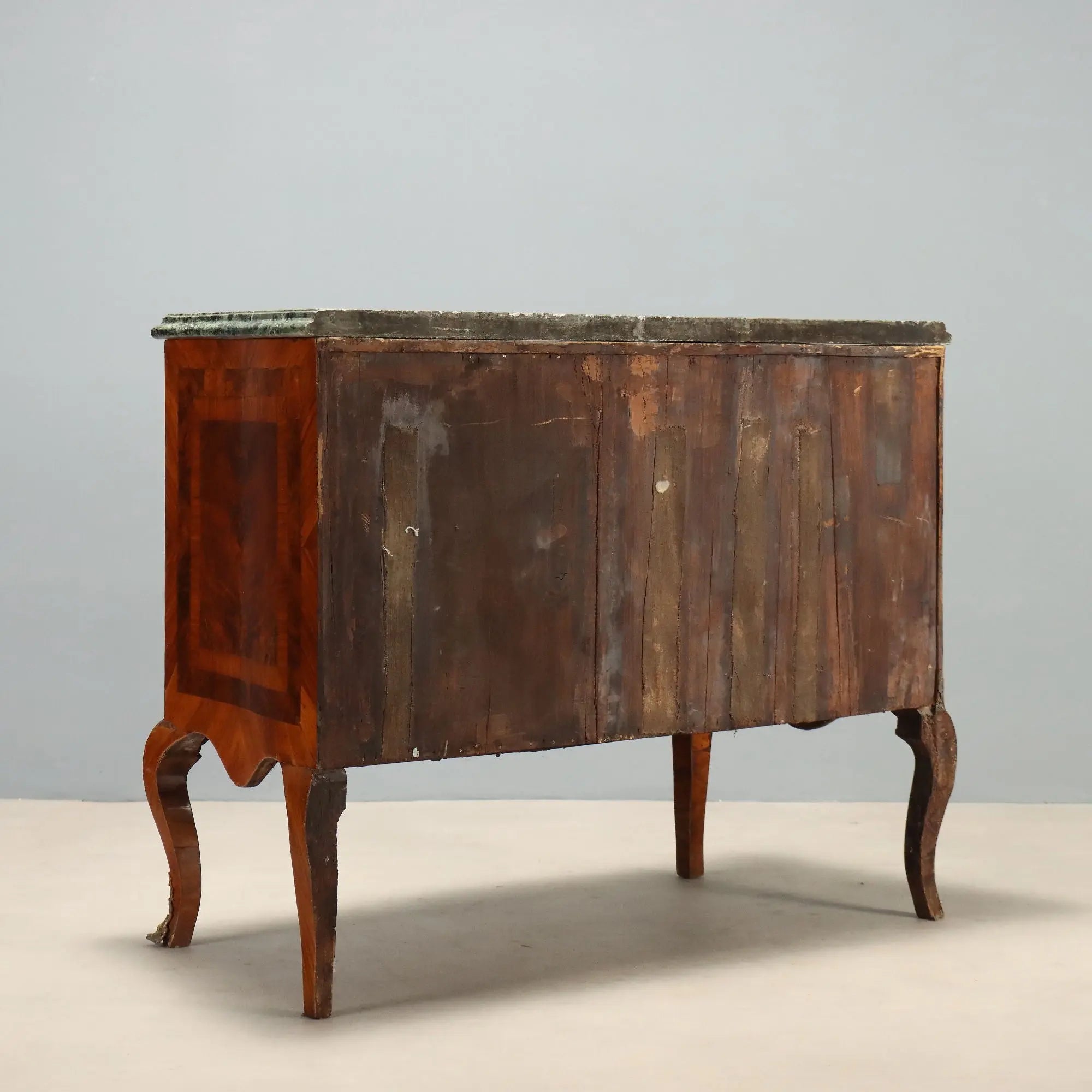 Antique Chest of Drawers Baroque Walnut Italy XVIII Century
