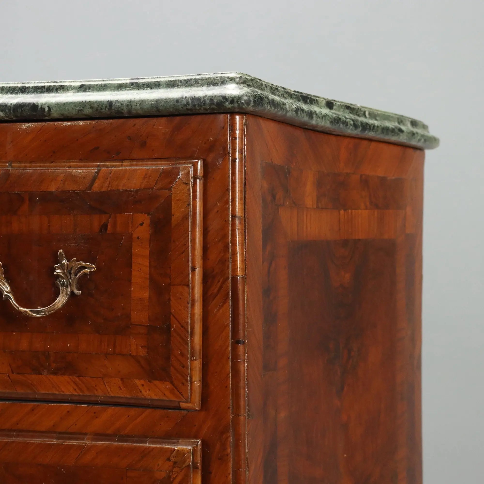 Antique Chest of Drawers Baroque Walnut Italy XVIII Century