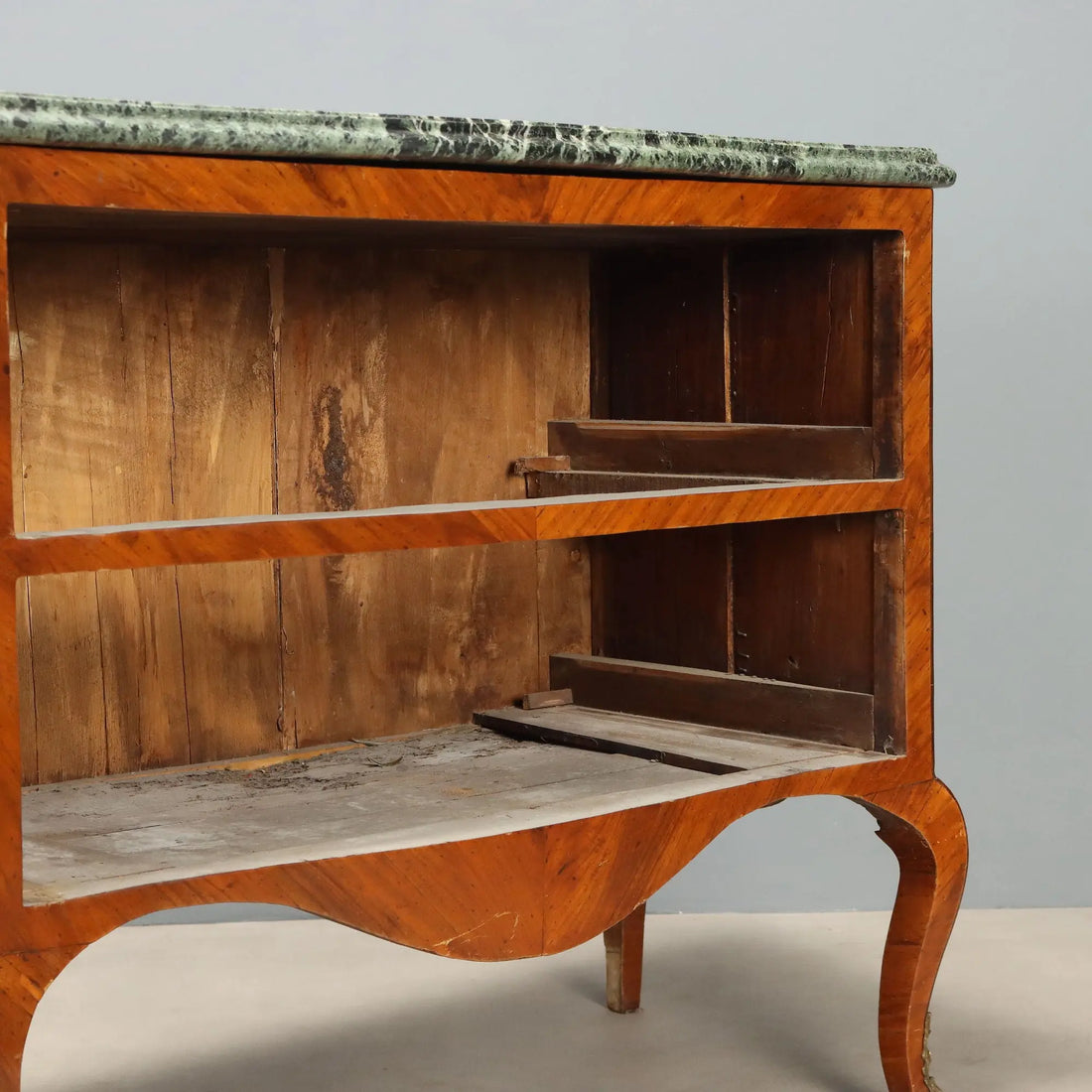Antique Chest of Drawers Baroque Walnut Italy XVIII Century