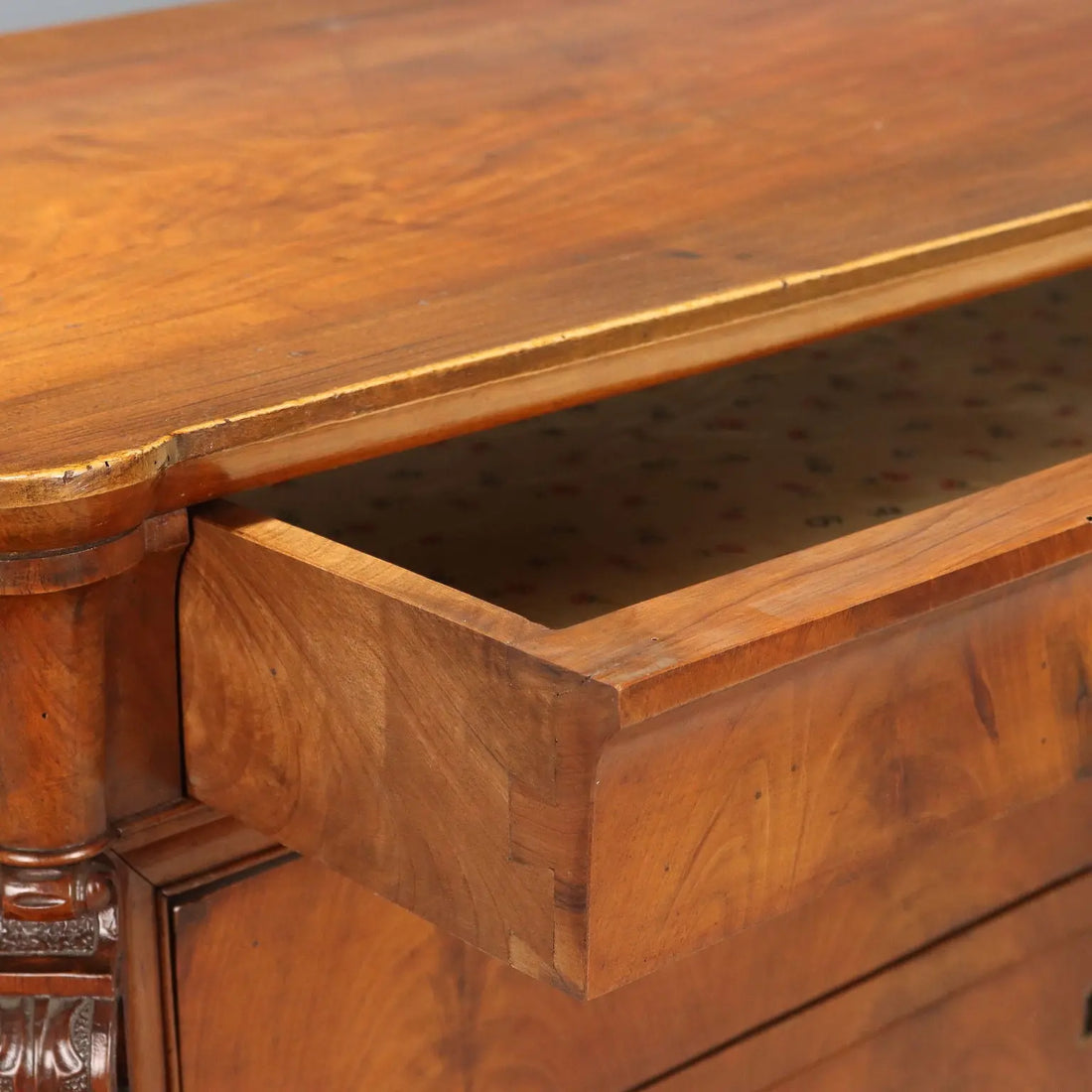 Antique Chest of Drawers Charles X Mahogany Genoa XIX Century - Genoa, XIX Century | Antiques | Chest of Drawers & Commodes