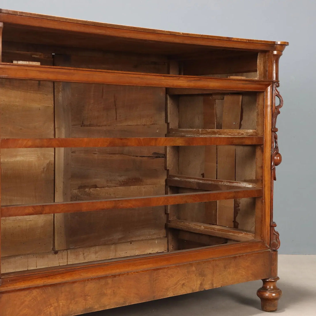 Antique Chest of Drawers Charles X Mahogany Genoa XIX Century - Genoa, XIX Century | Antiques | Chest of Drawers & Commodes