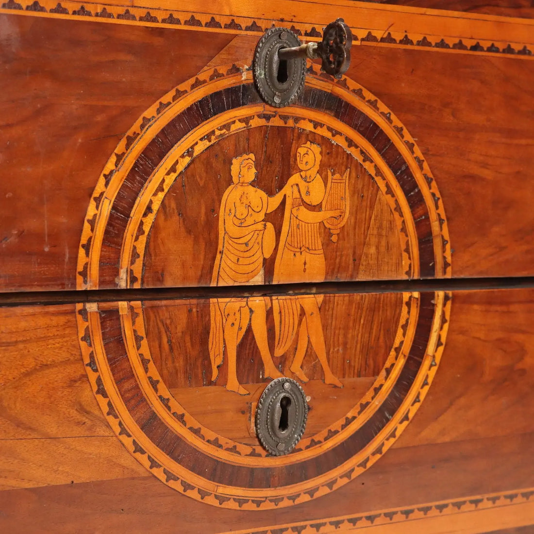 Neoclassical Walnut Chest - Lombardy 18th Century
