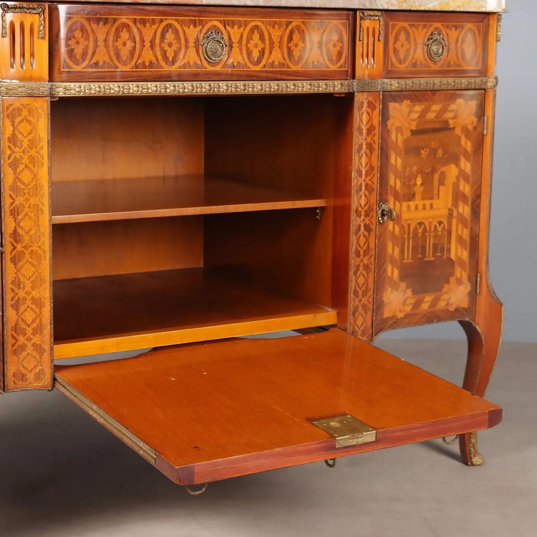 Antique Chest of Drawers Napoleon III Various Woods Italy XX Century - Italy, XX Century | Antiques | Chest of Drawers & Commodes