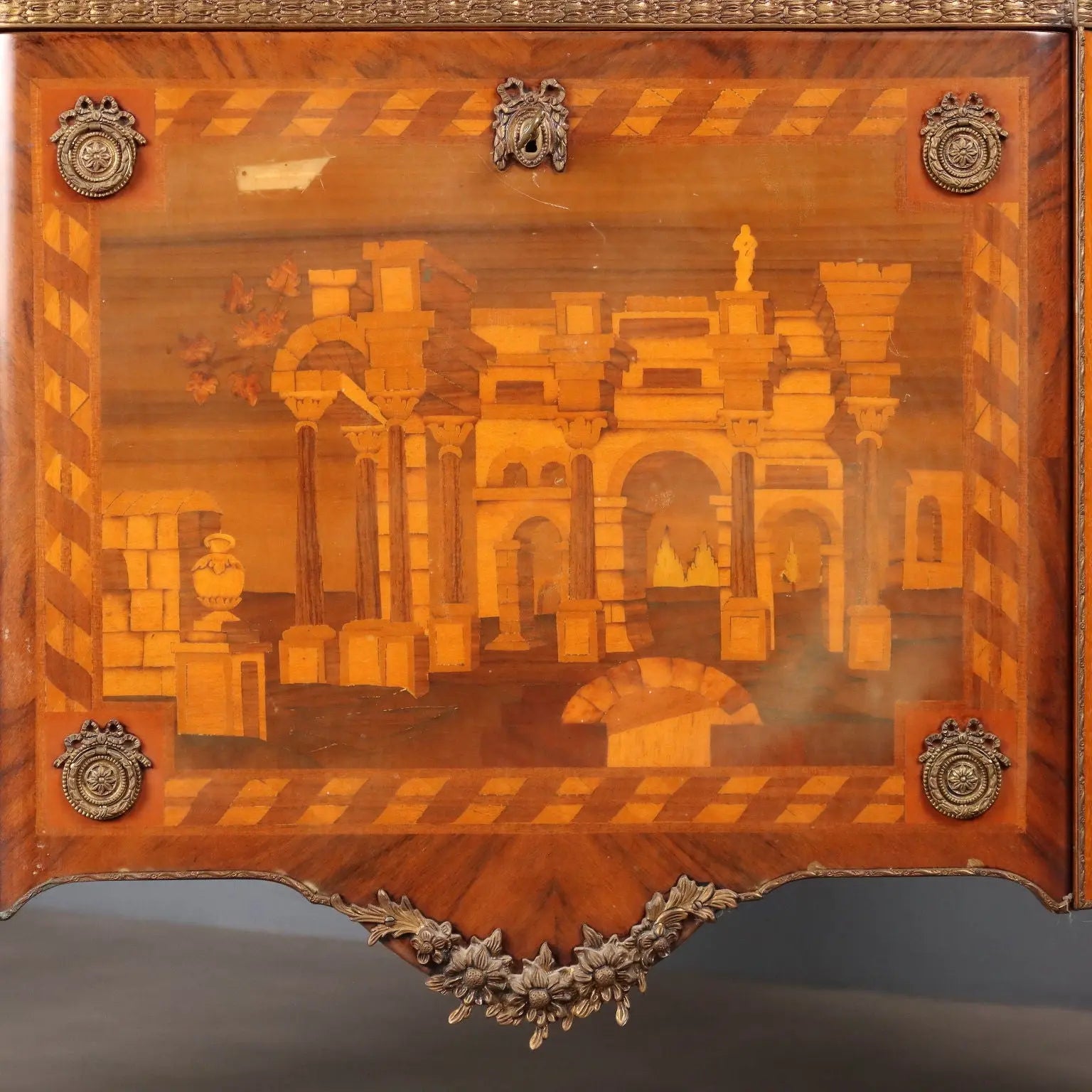 Antique Chest of Drawers Napoleon III Various Woods Italy XX Century - Italy, XX Century | Antiques | Chest of Drawers & Commodes