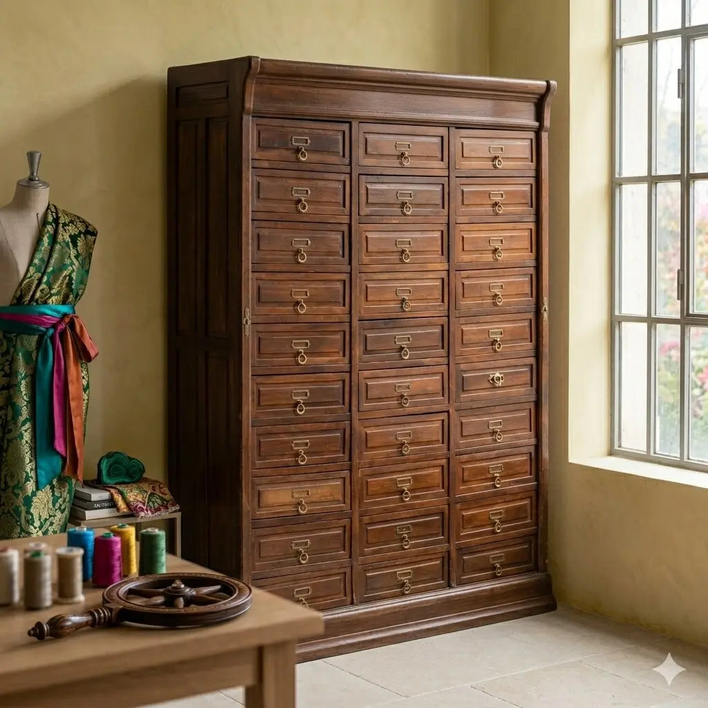Oak Chest of Drawers - Italy Early 20th Century