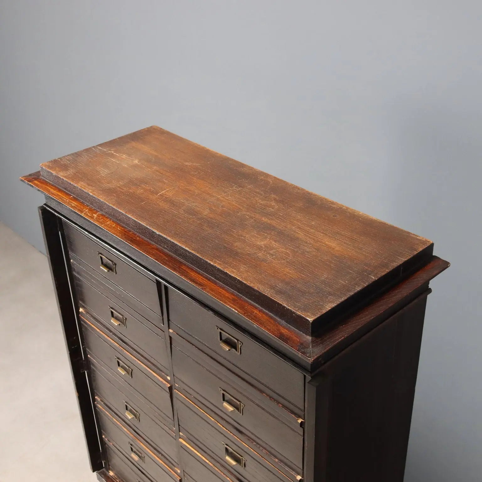 Antique Chest of Drawers Oak 12 Drawers Italy XX Century - Italy, Early XX Century | Antiques | Chest of Drawers & Commodes
