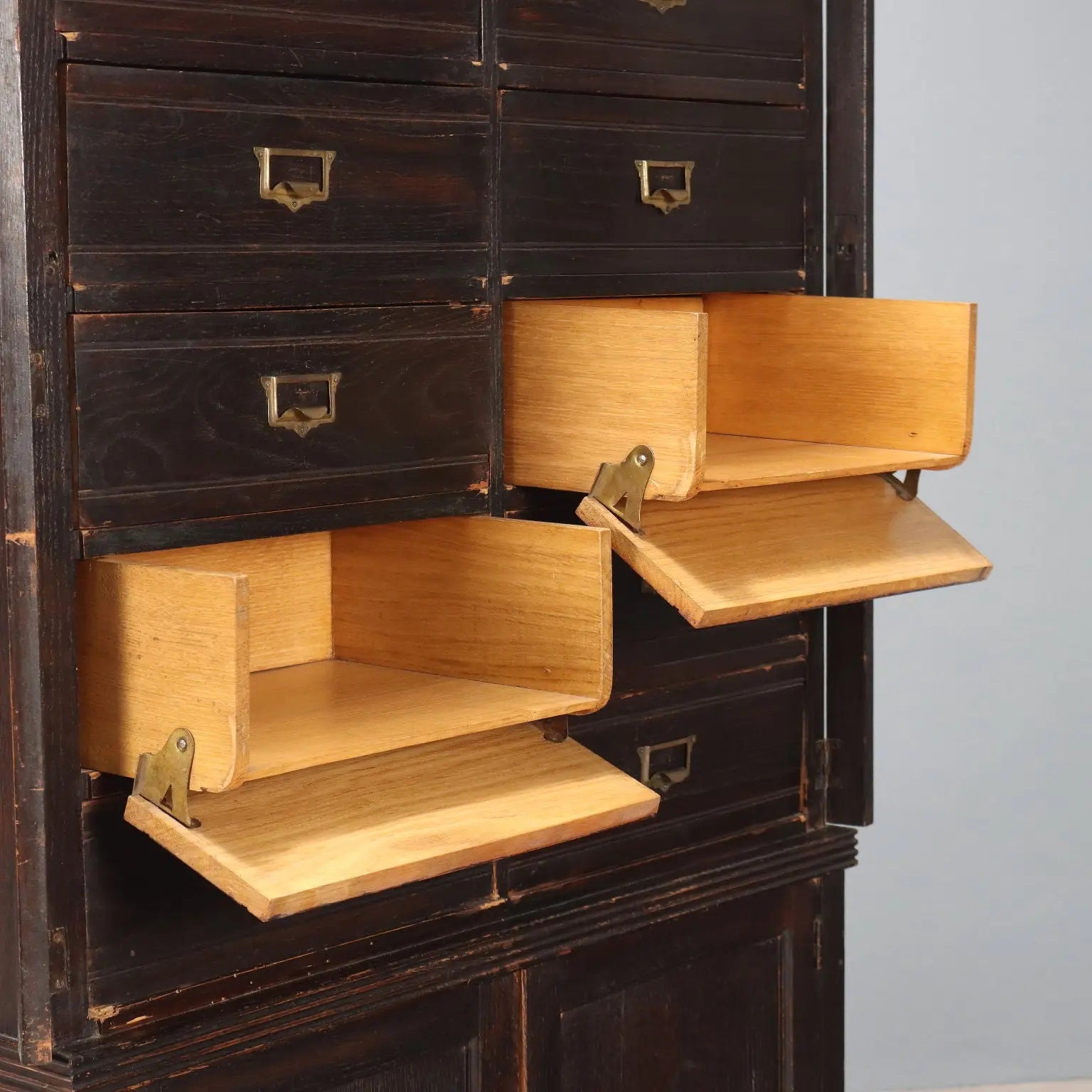 Antique Chest of Drawers Oak 12 Drawers Italy XX Century - Italy, Early XX Century | Antiques | Chest of Drawers & Commodes
