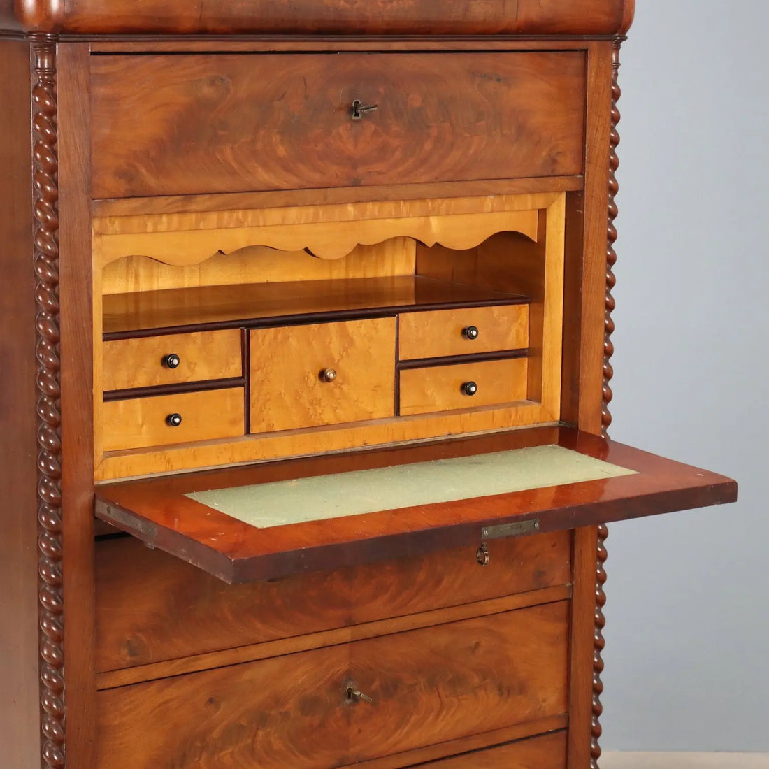 Antique Chest of Drawers Charles X Maple Marble France XIX Century - France, Mid XIX Century | Antiques | Chest of Drawers & Commodes