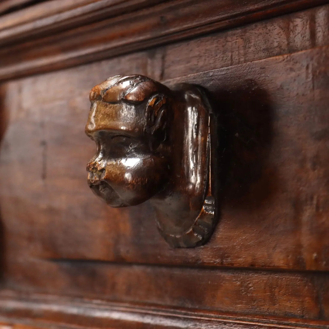 Antique Baroque Chest of Drawers Walnut Poplar XVIII Century