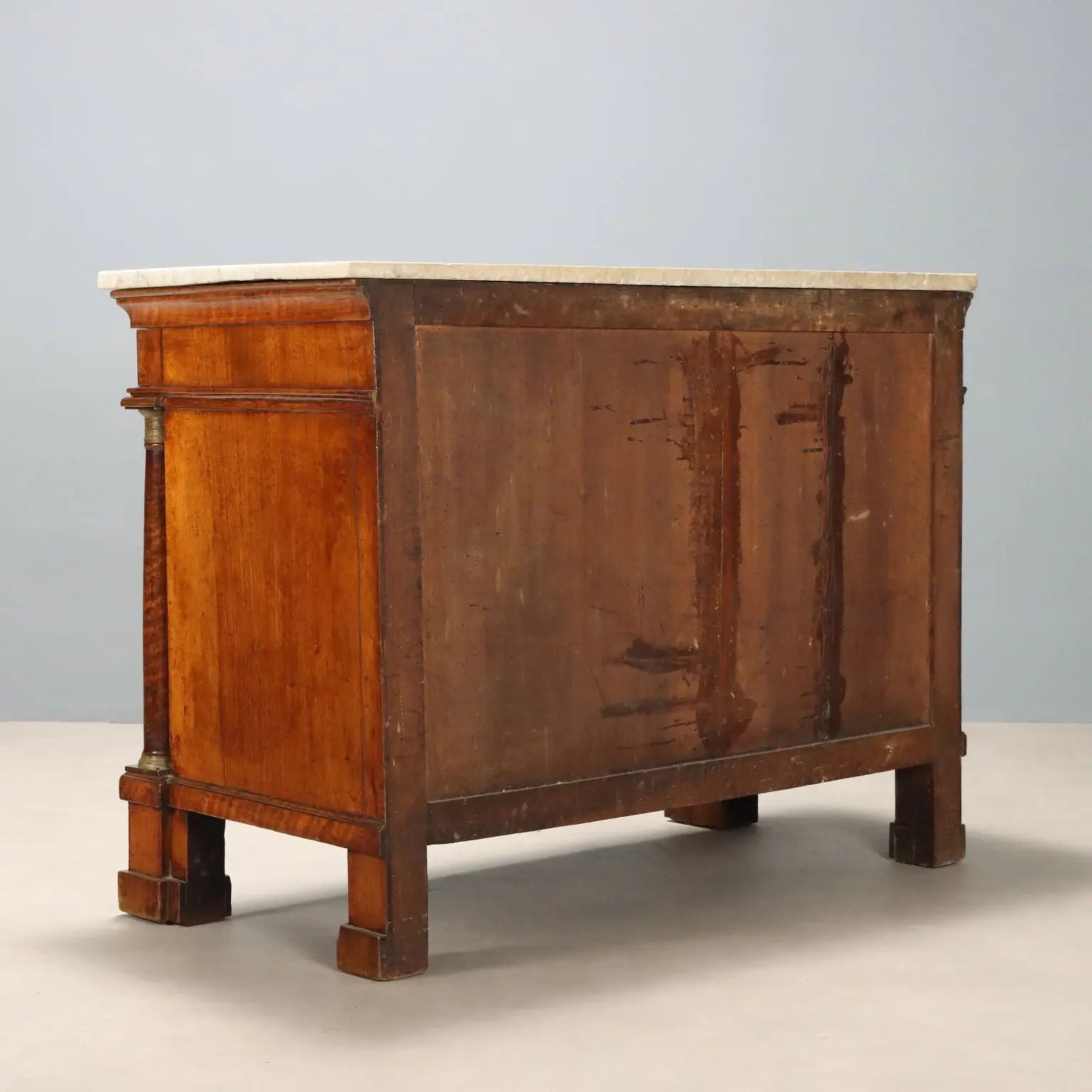 Antique Chest of Drawers Empire Mahogany Italy XIX Century
