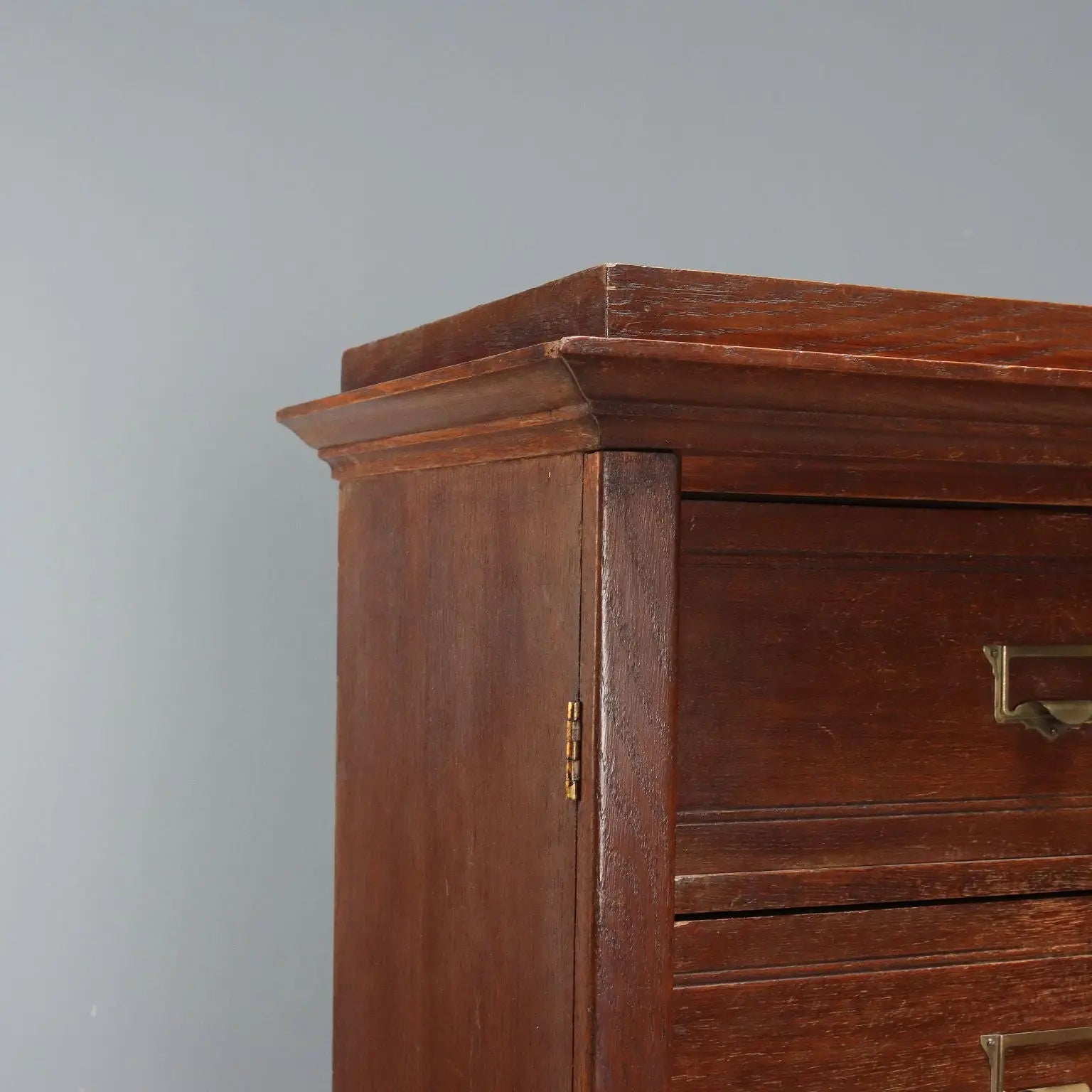 Antique Chest of Drawers Oak 8 Drawers Italy XIX Century