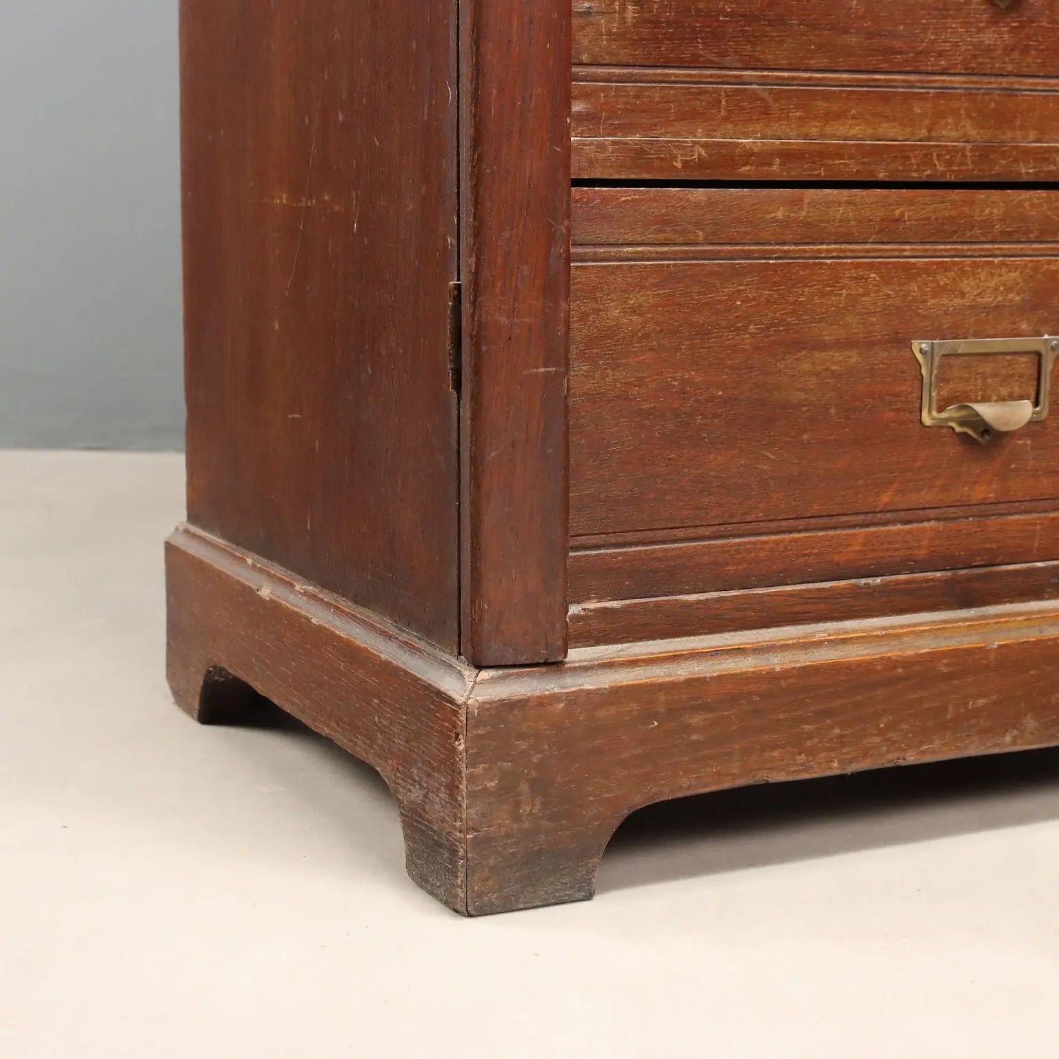 Antique Chest of Drawers Oak 8 Drawers Italy XIX Century