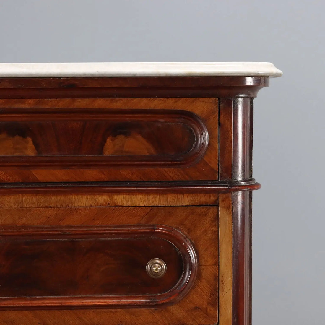 Antique Chest of Drawers Cherrywood Poplar XIX Century
