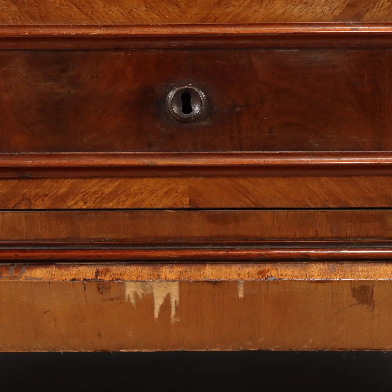 Antique Chest of Drawers Cherrywood Poplar XIX Century