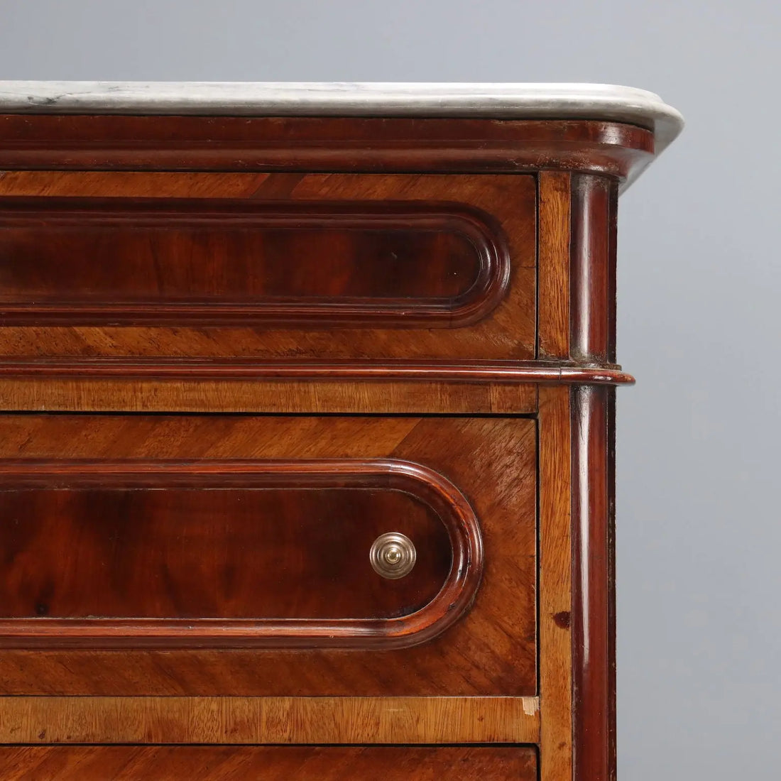 Antique Chest of Drawers Cherrywood 6 Drawers XIX Century
