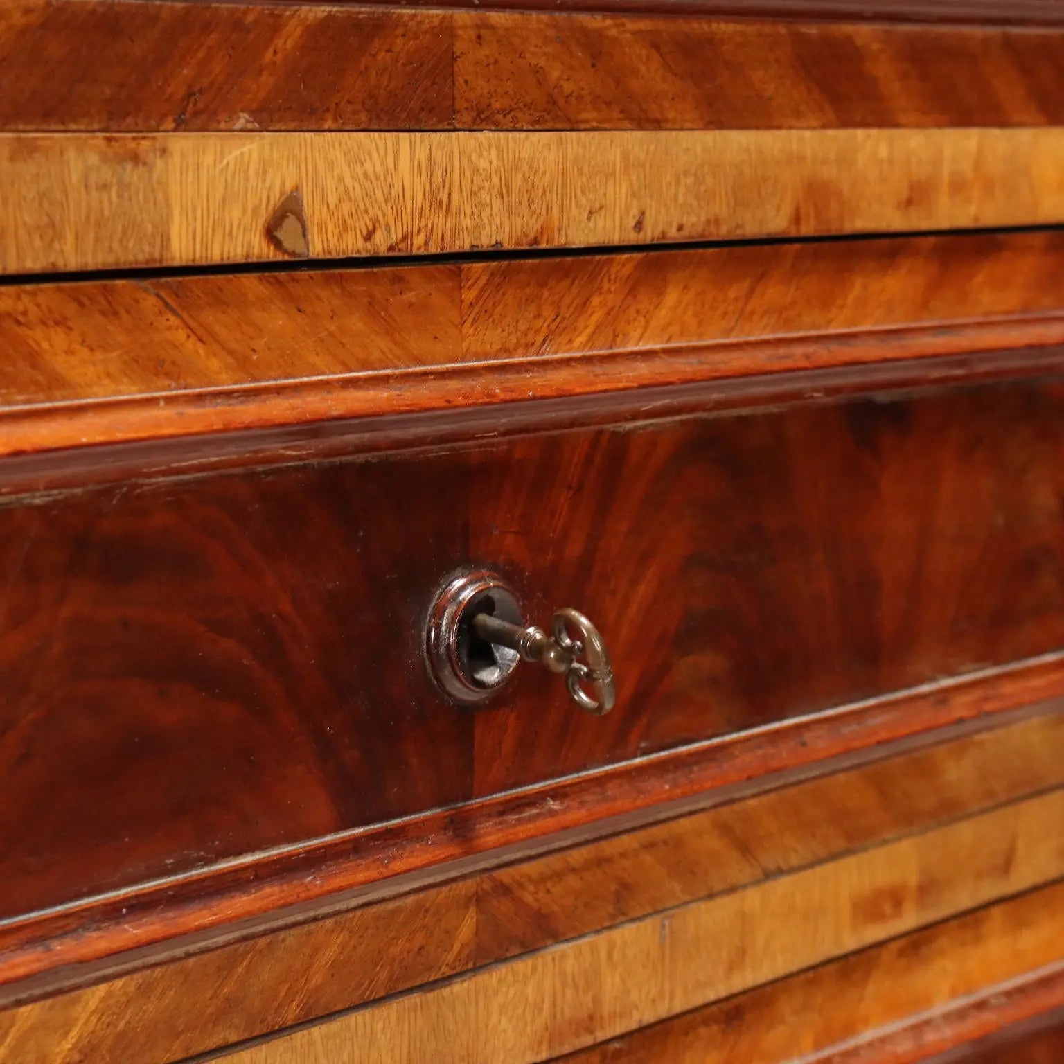 Antique Chest of Drawers Cherrywood 6 Drawers XIX Century