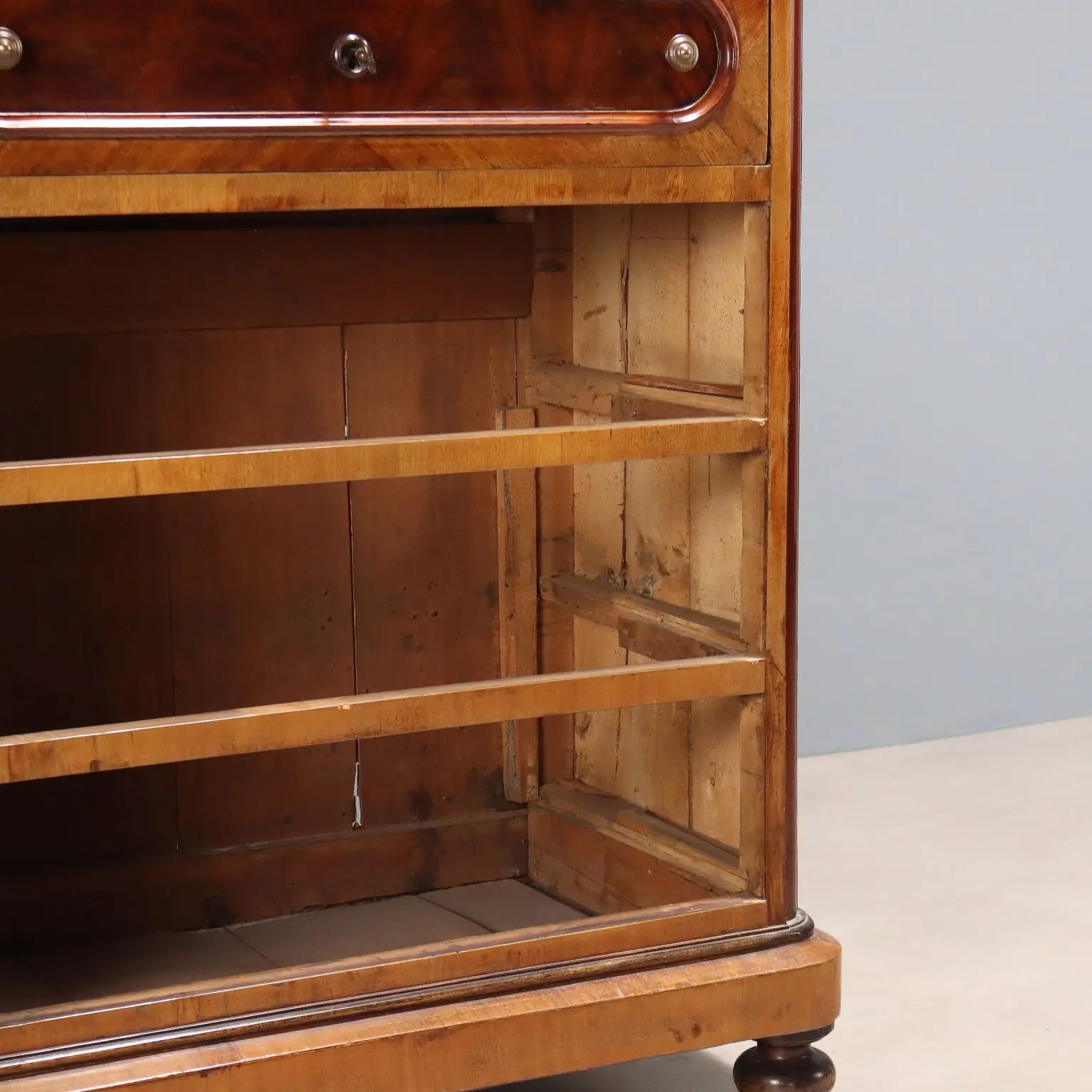 Antique Chest of Drawers Cherrywood 6 Drawers XIX Century